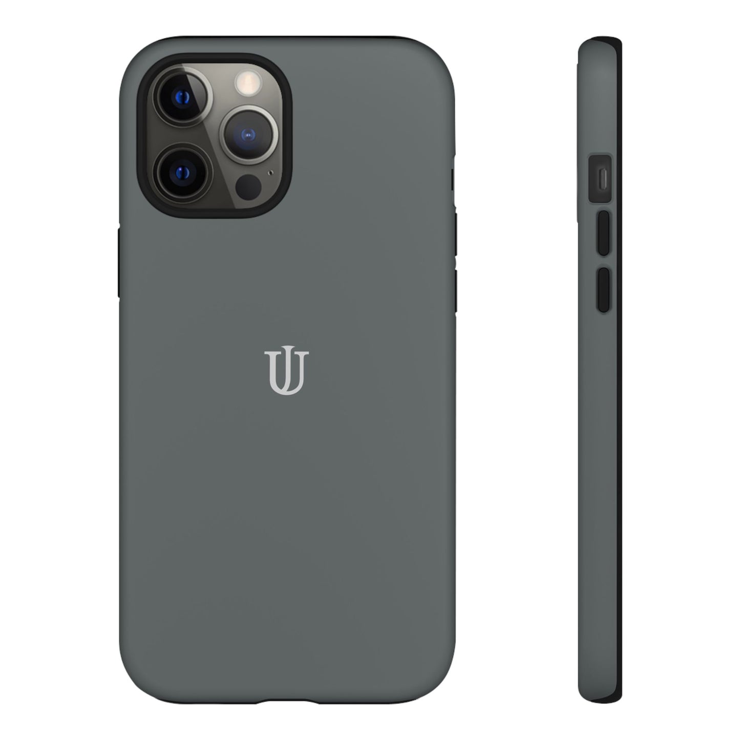 iPhone 12 Grey Tough Cases