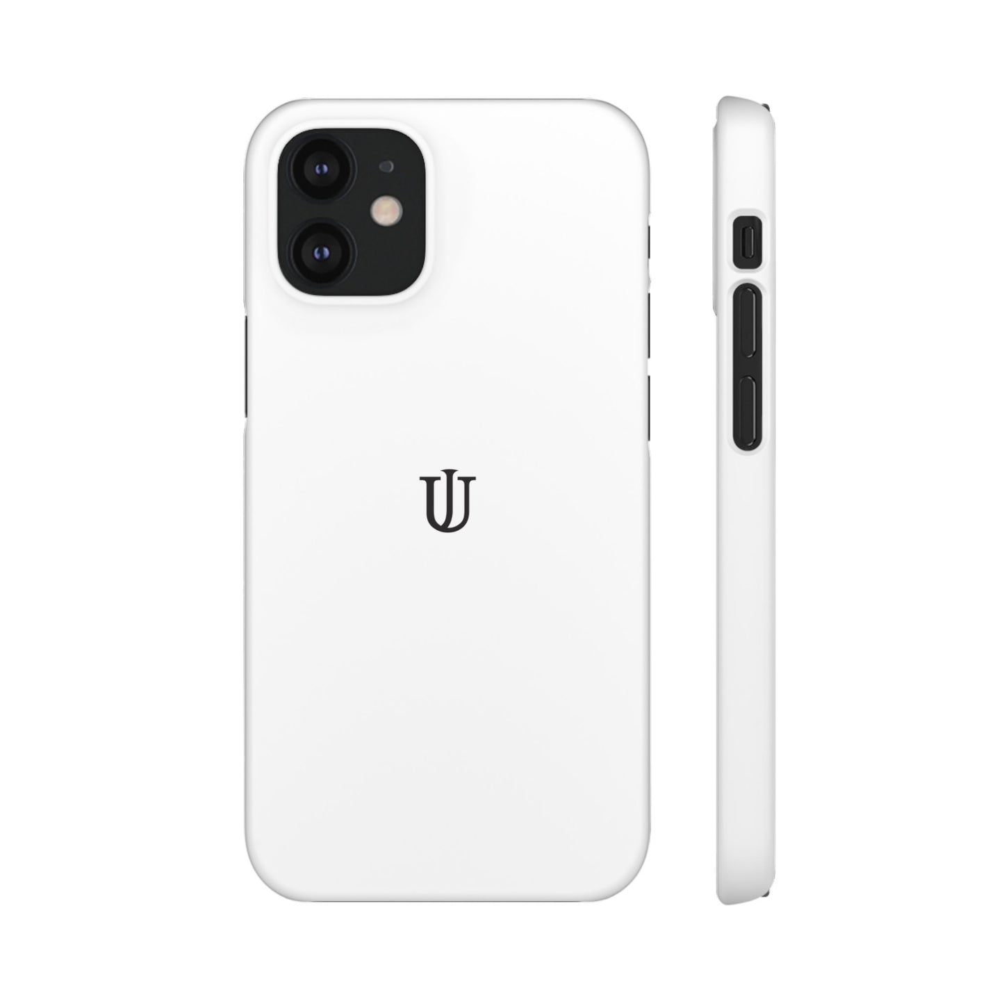 iPhone 12 White Snap Cases