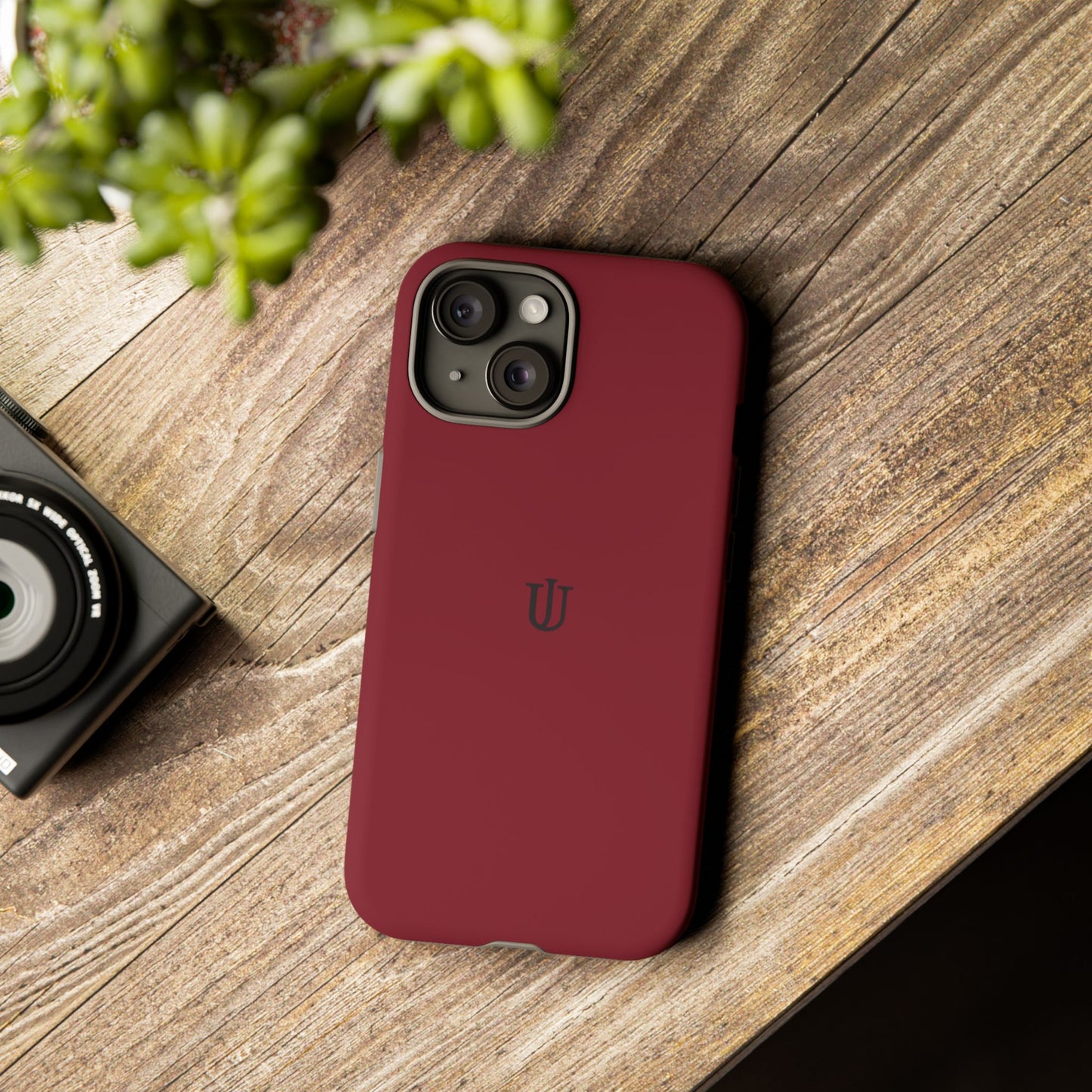 iPhone 15 Red Wine Tough Cases