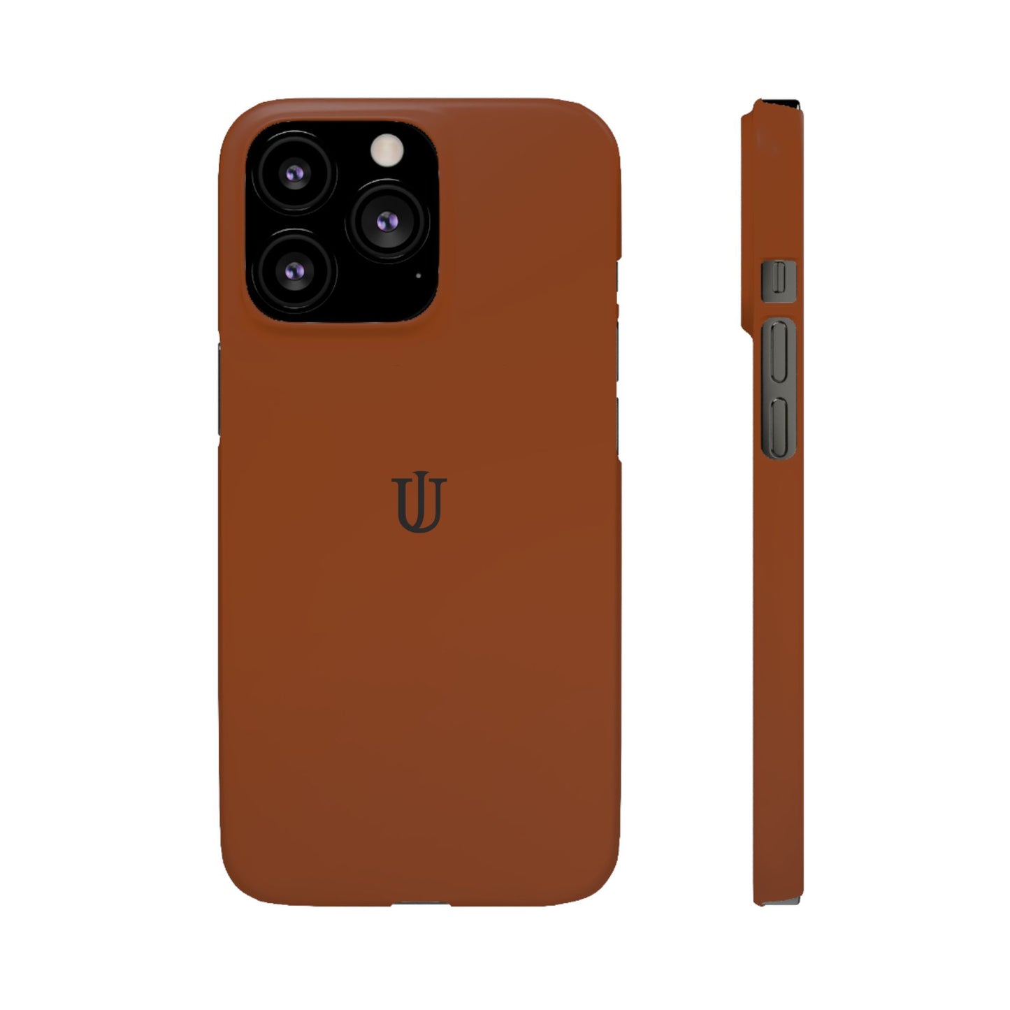 iPhone 13 Coffee Brown Snap Cases