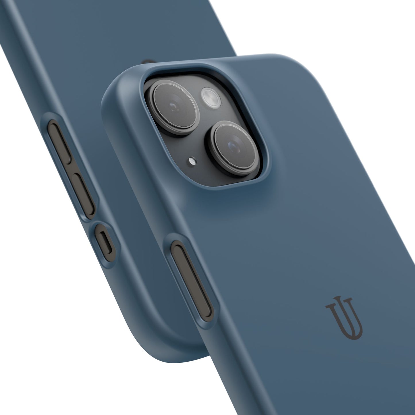 iPhone 15 Deep Blue Snap Cases