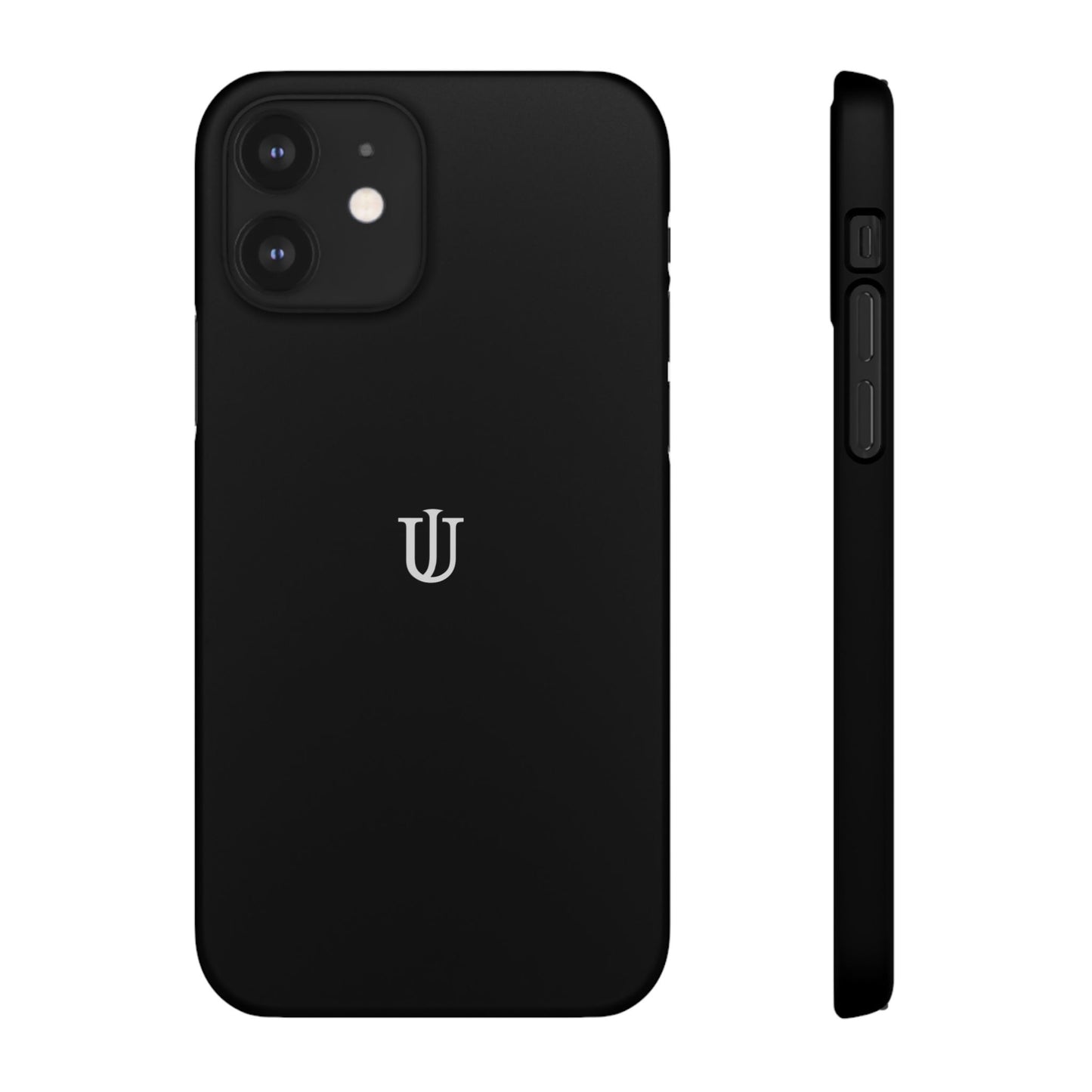 iPhone 12 Black Snap Cases