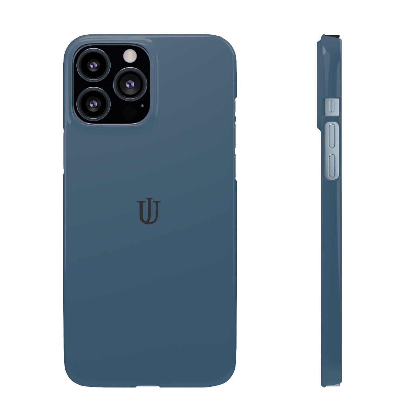 iPhone 13 Deep Blue Snap Cases
