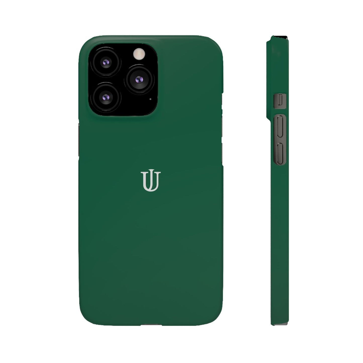 iPhone 13 Dark Green Snap Cases