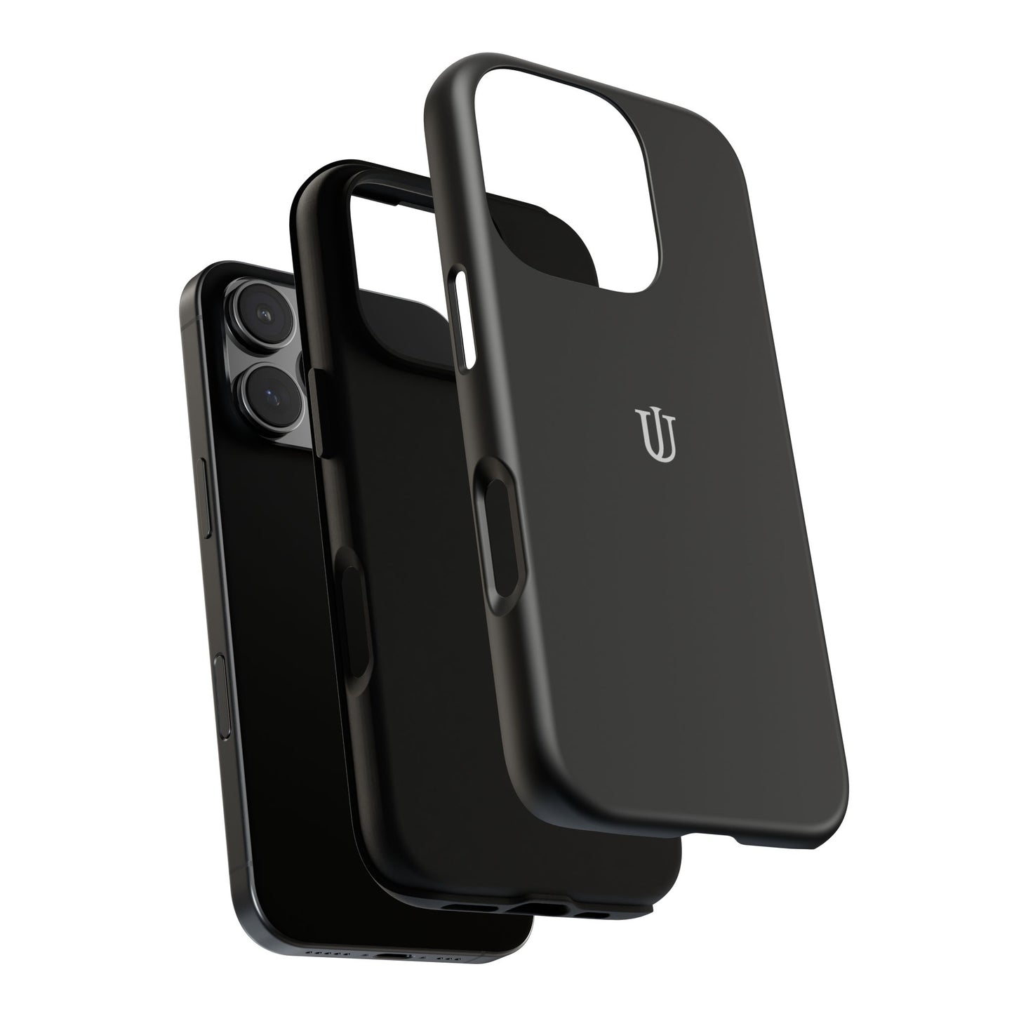 iPhone 16 Black Tough Cases
