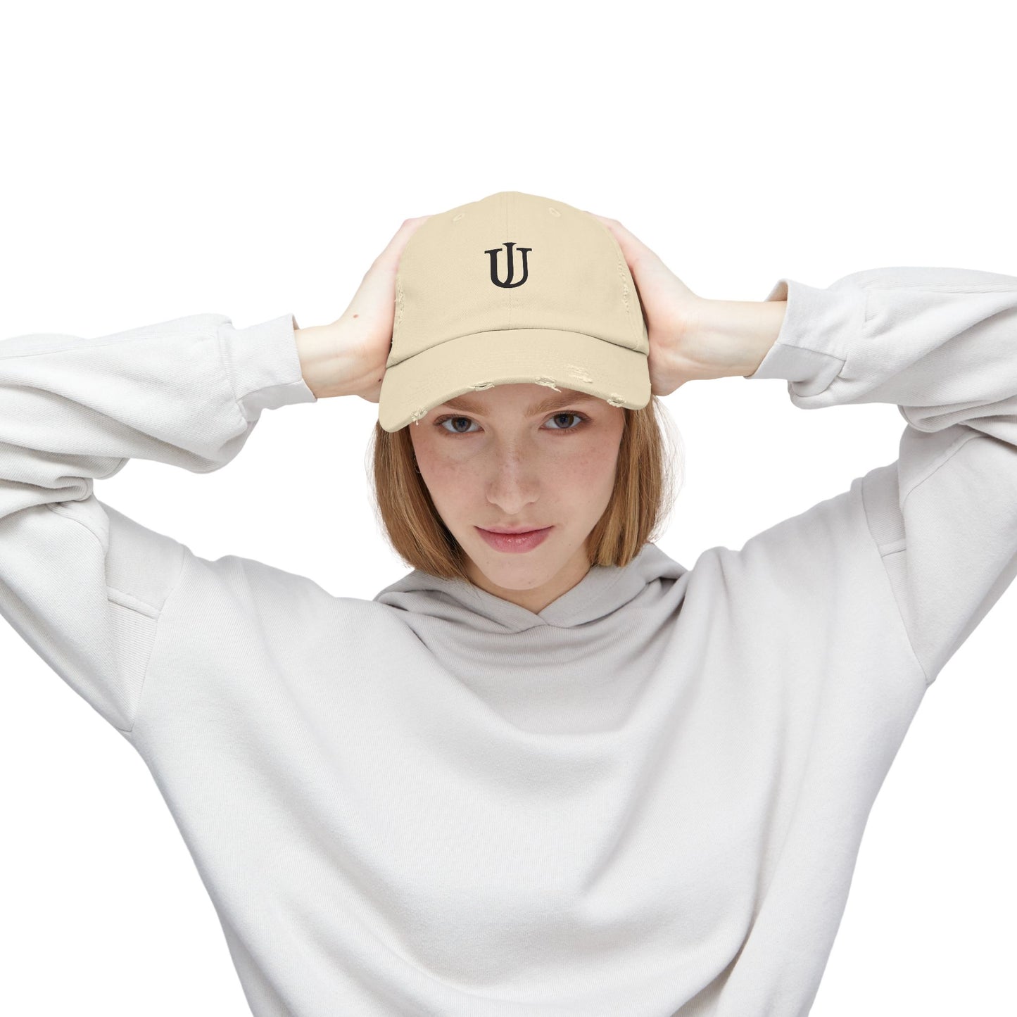Unisex Distressed Cap