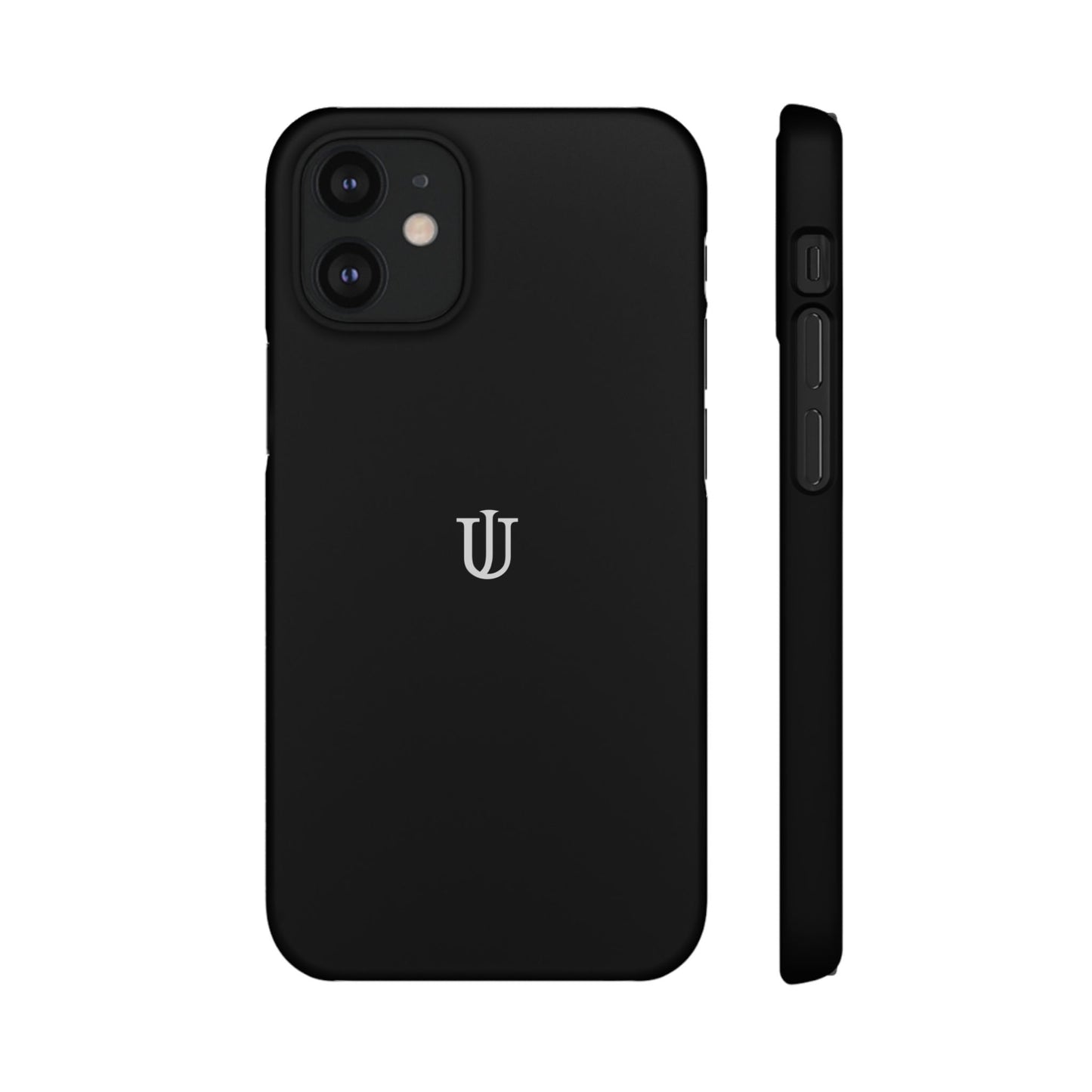 iPhone 12 Black Snap Cases