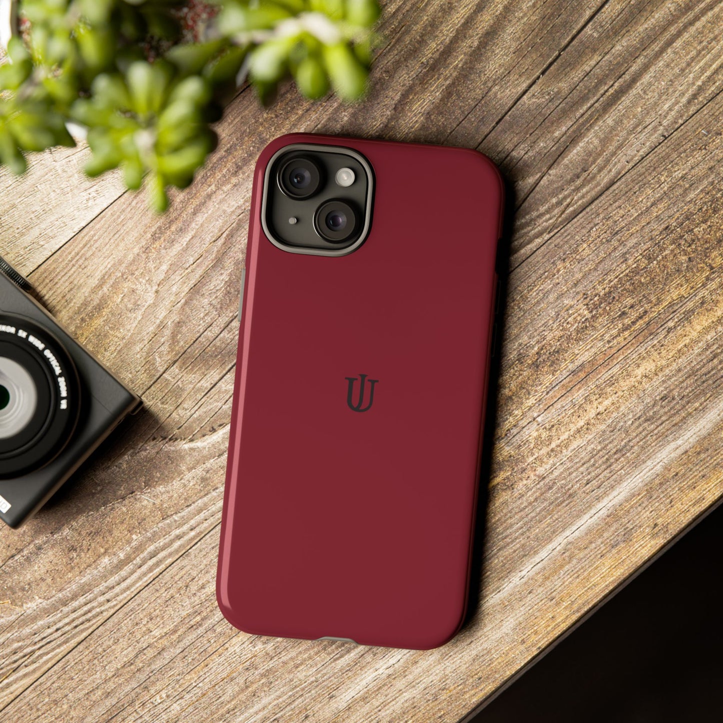 iPhone 15 Red Wine Tough Cases