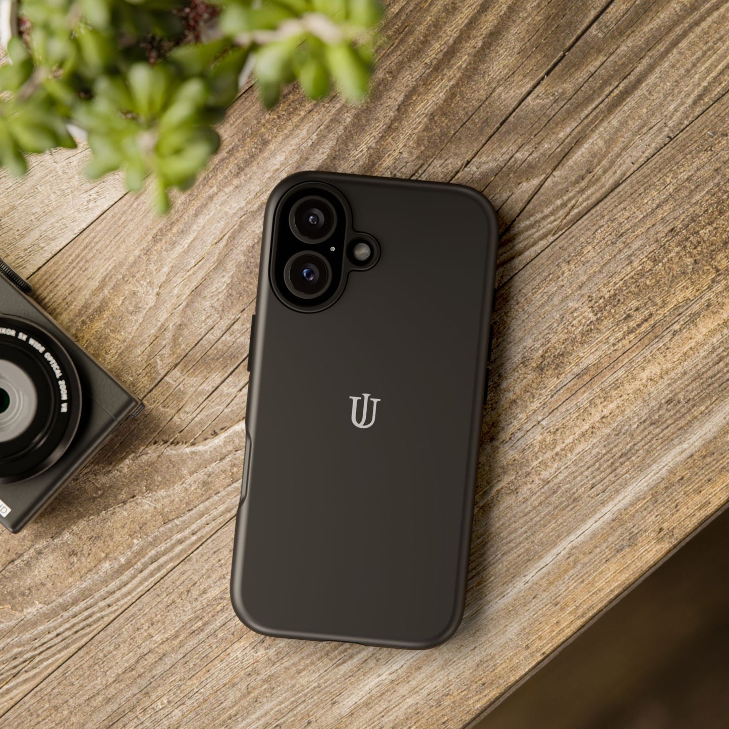 iPhone 16 Black Tough Cases