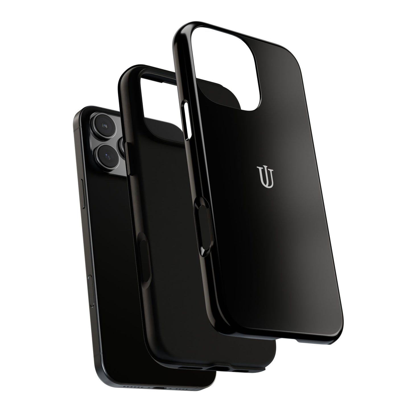 iPhone 16 Black Tough Cases