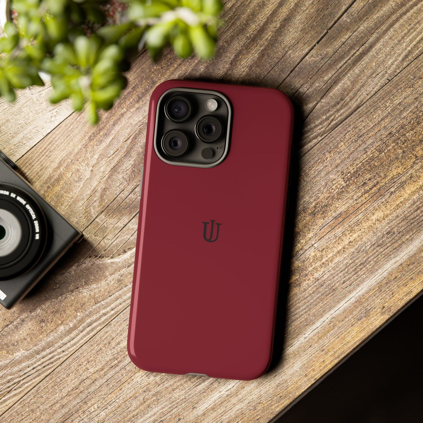 iPhone 15 Red Wine Tough Cases