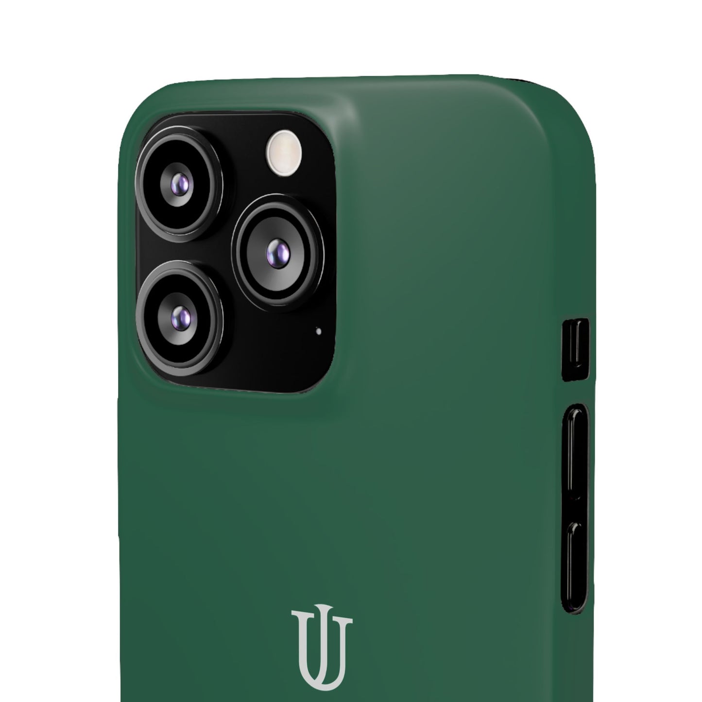 iPhone 13 Dark Green Snap Cases