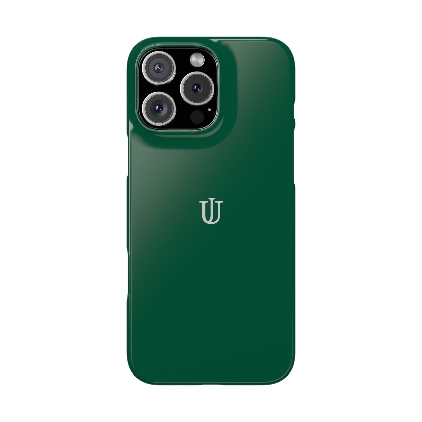 iPhone 16 Dark Green Snap Cases