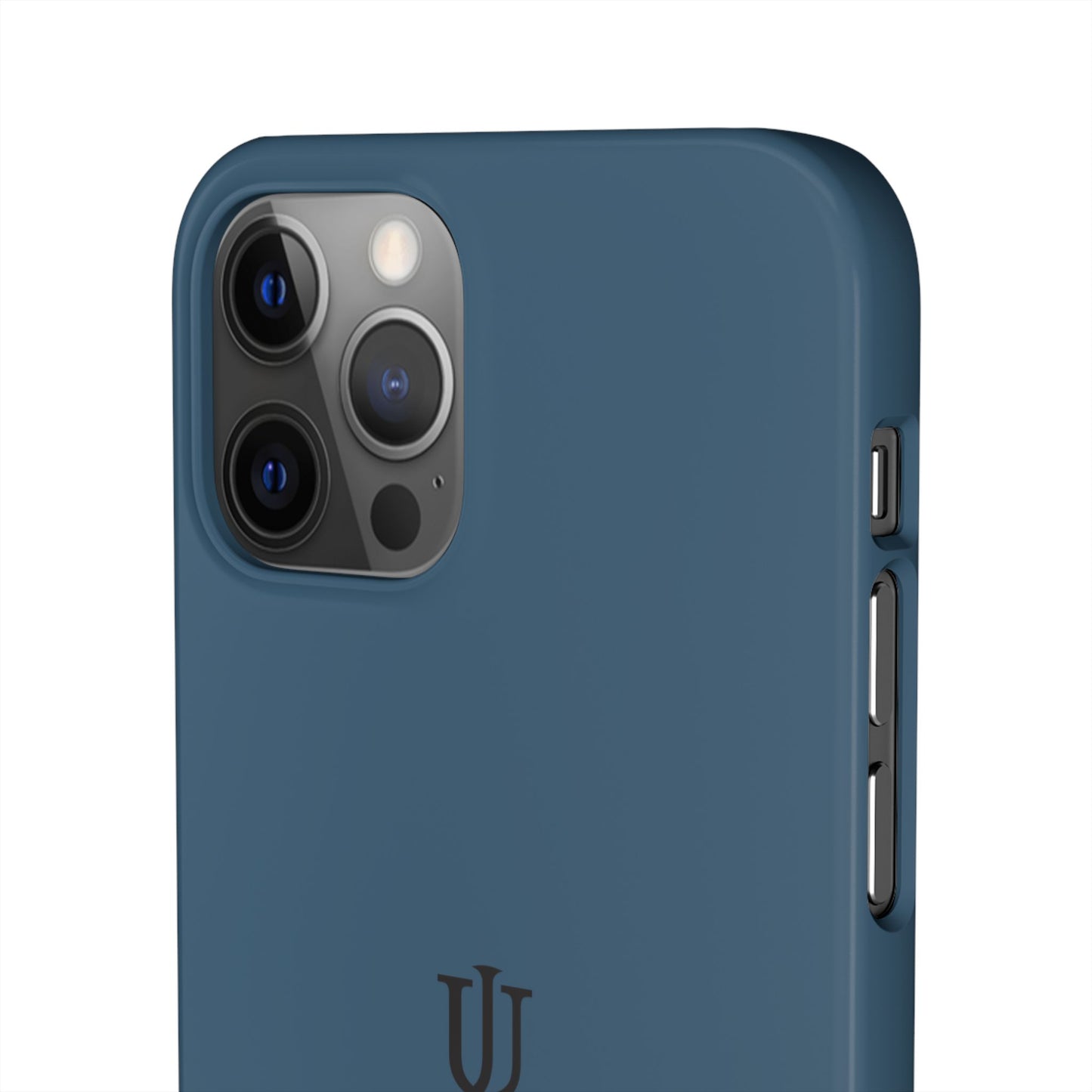iPhone 12 Deep Blue Snap Cases
