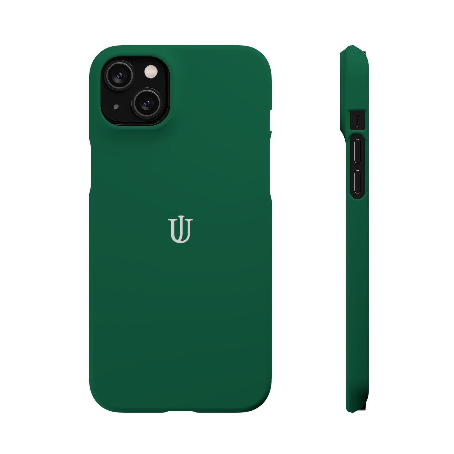 iPhone 14 Dark Green Snap Cases