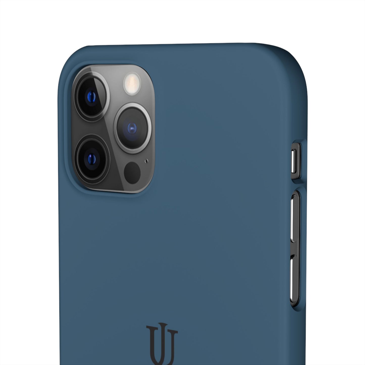 iPhone 12 Deep Blue Snap Cases