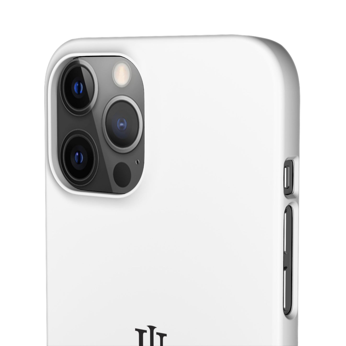 iPhone 12 White Snap Cases