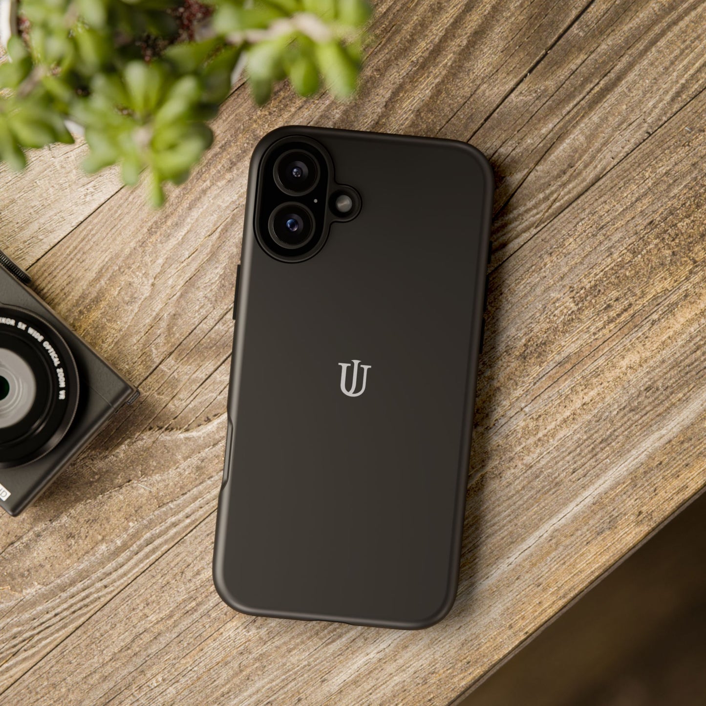 iPhone 16 Black Tough Cases