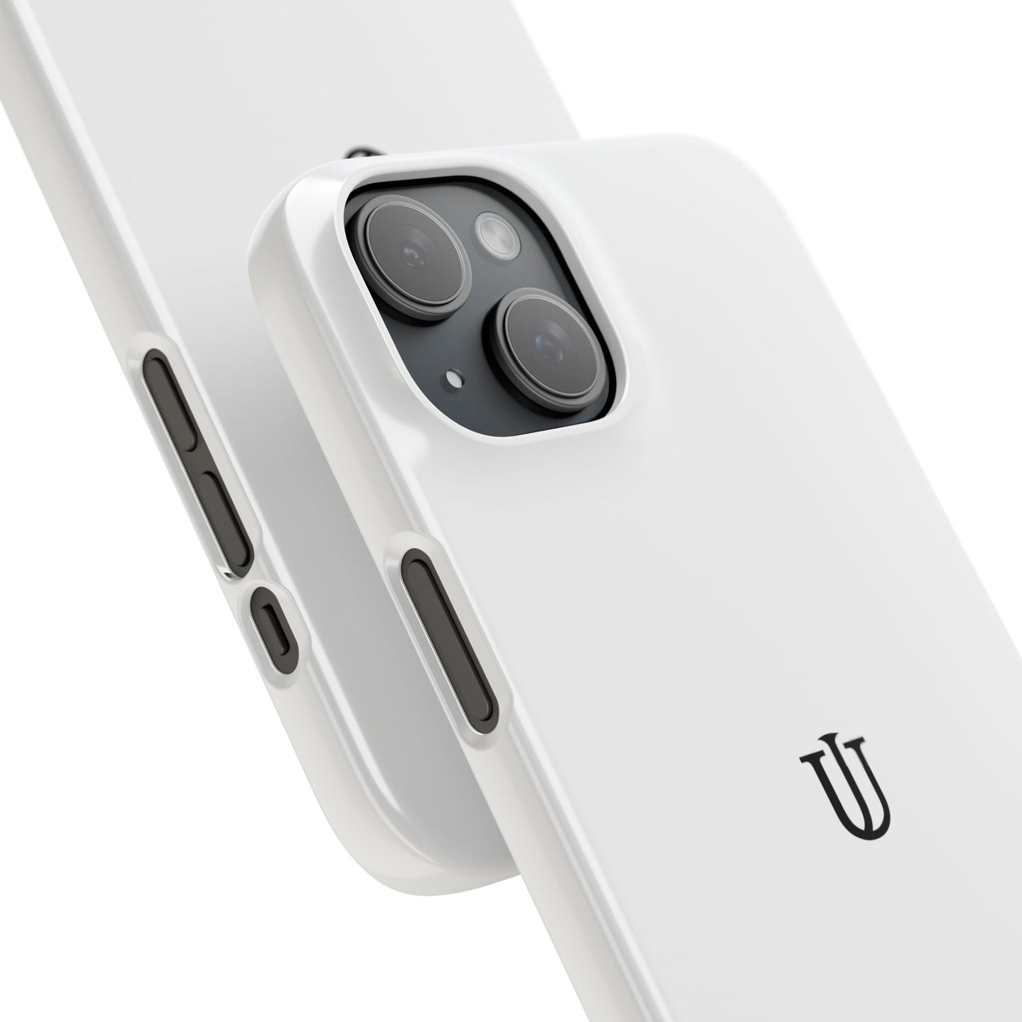 iPhone 15 White Snap Cases