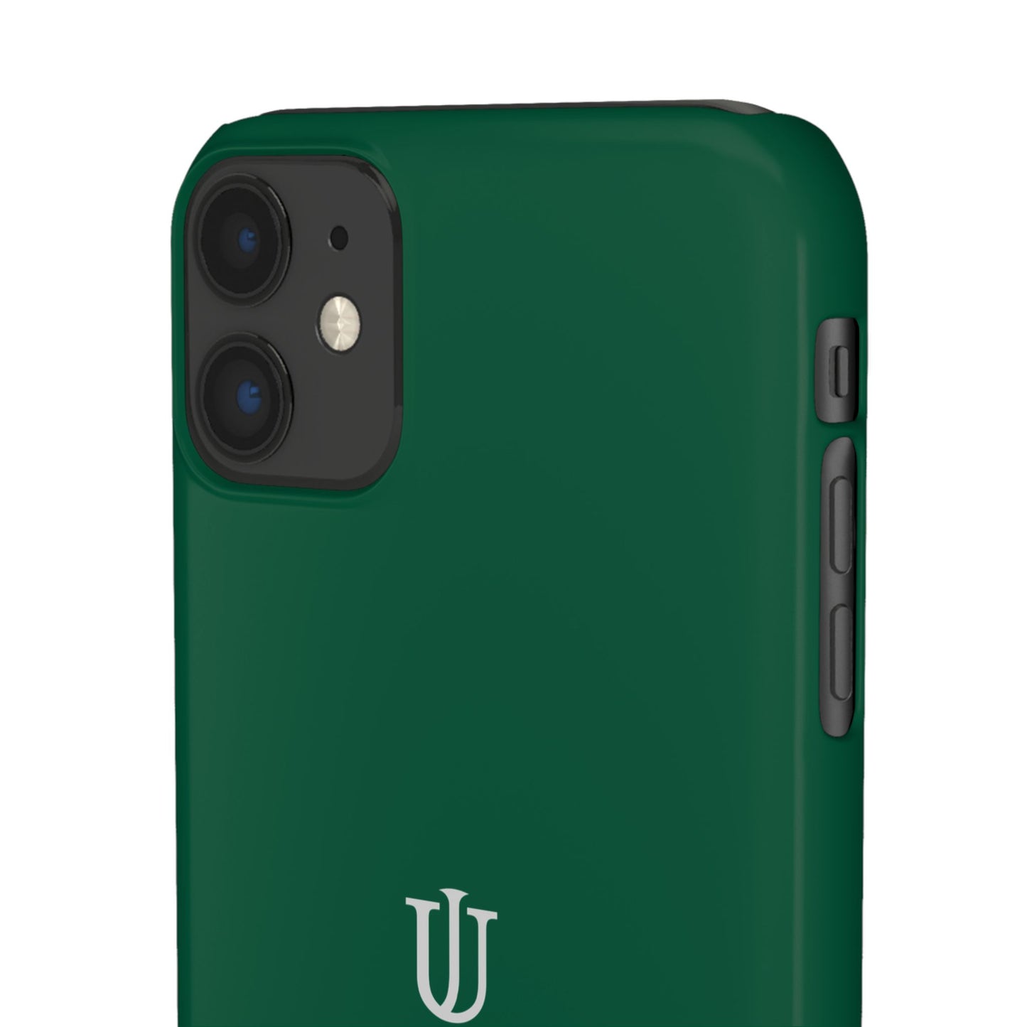 iPhone 11 Dark Green Snap Cases
