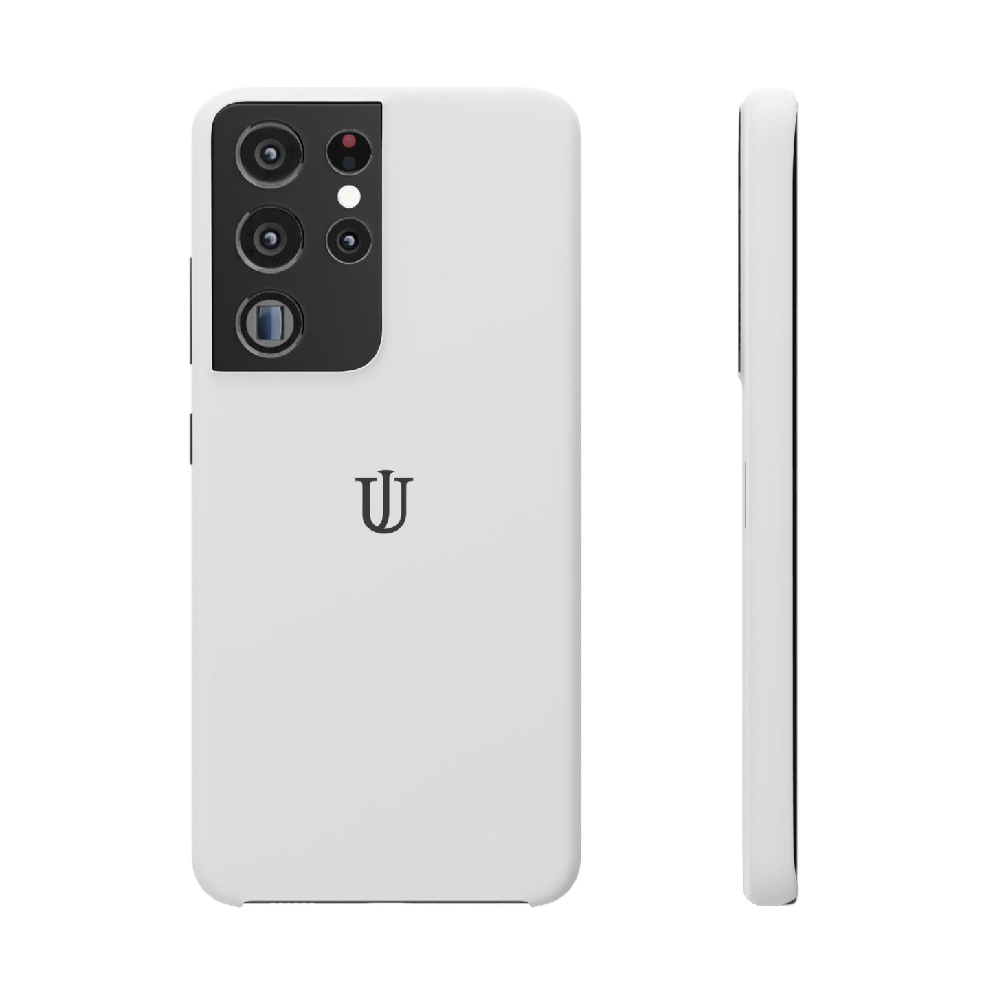 Galaxy S21 White Snap Cases