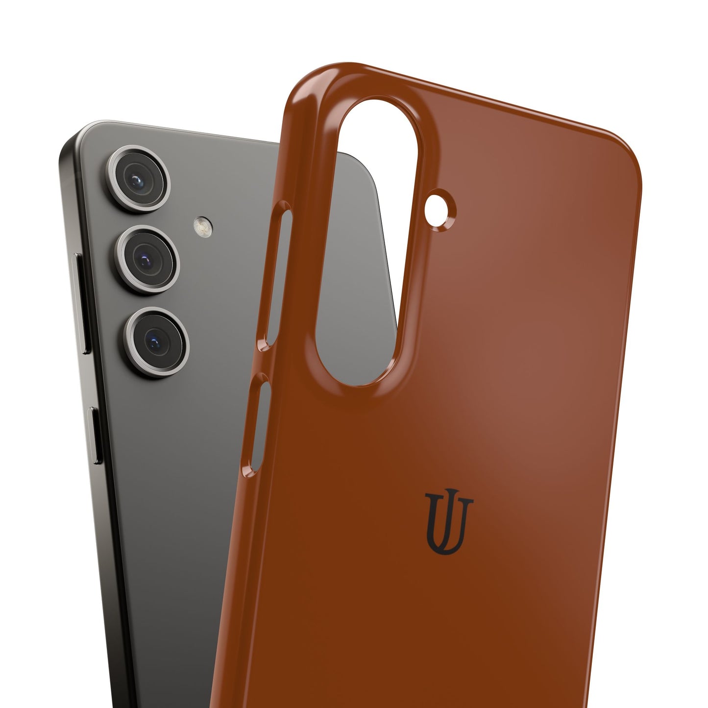 Galaxy S24 Coffee Brown Snap Cases