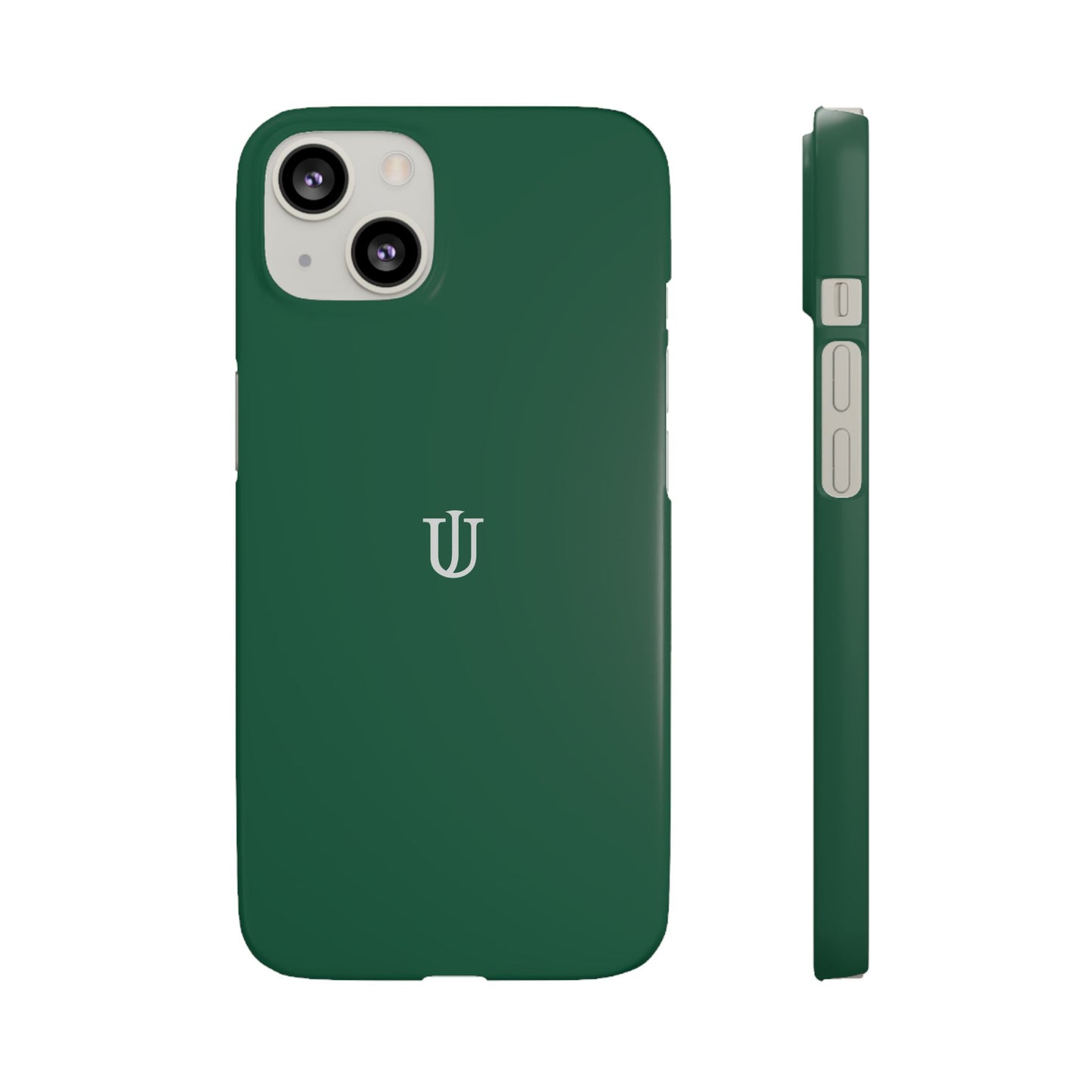 iPhone 13 Dark Green Snap Cases