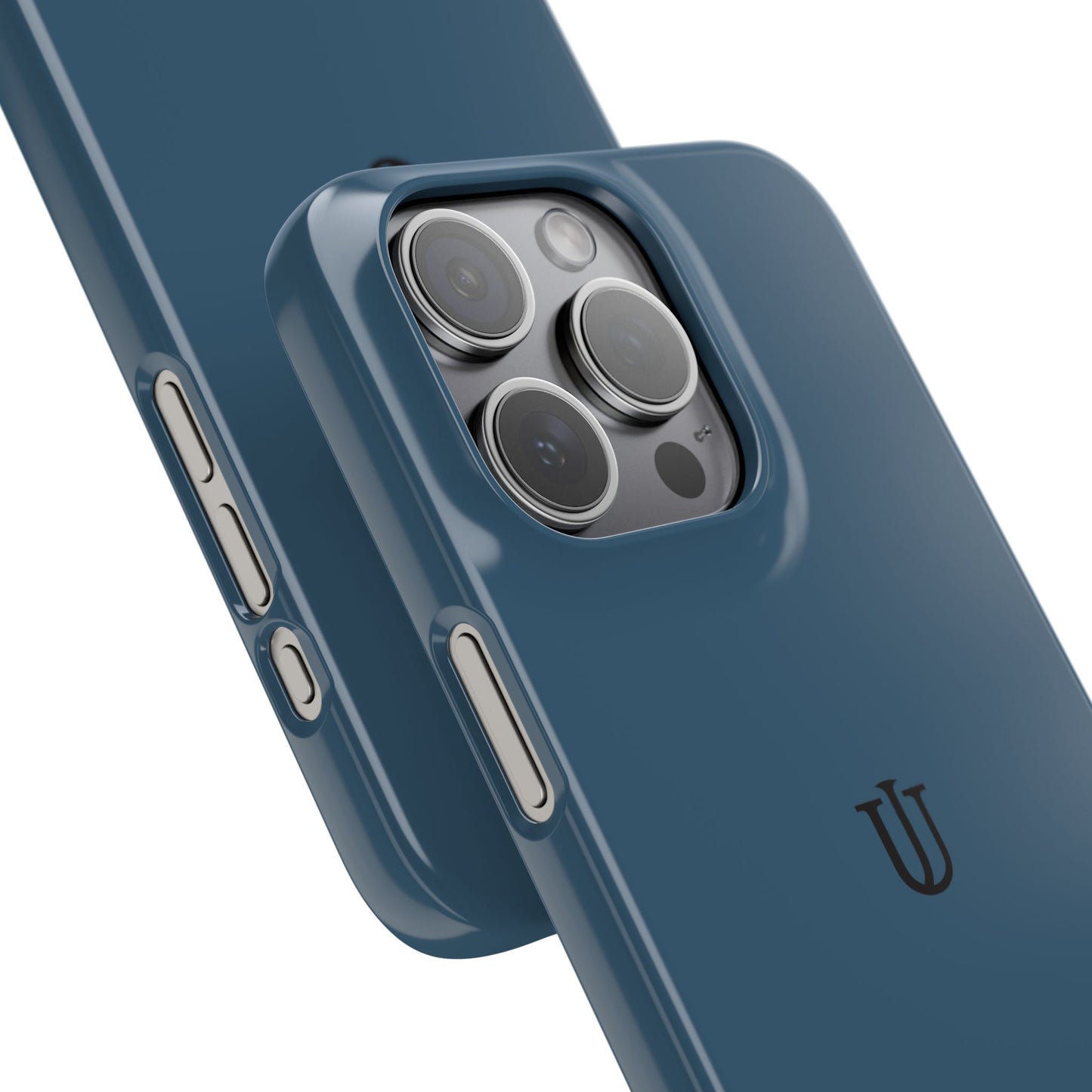 iPhone 15 Deep Blue Snap Cases
