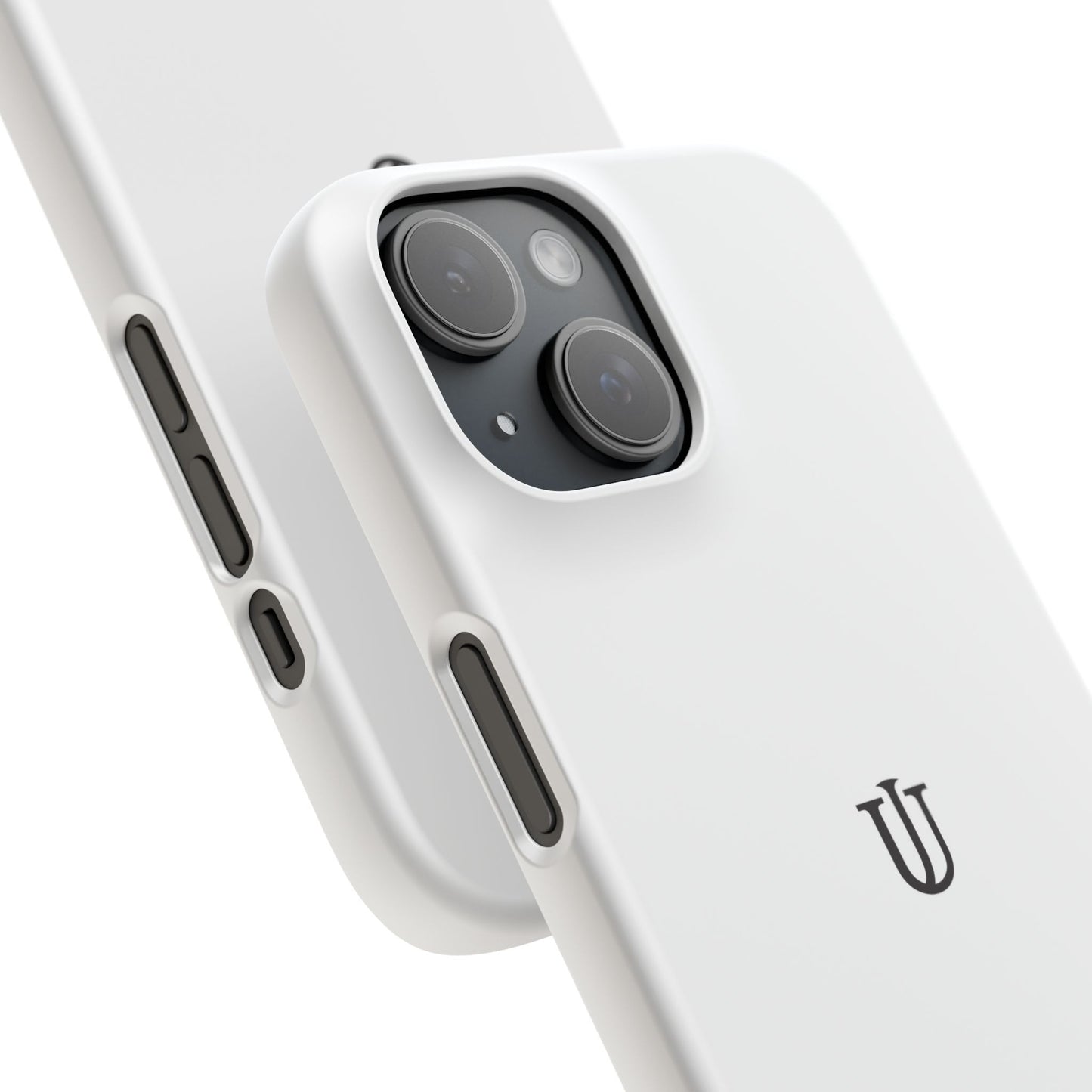 iPhone 15 White Snap Cases
