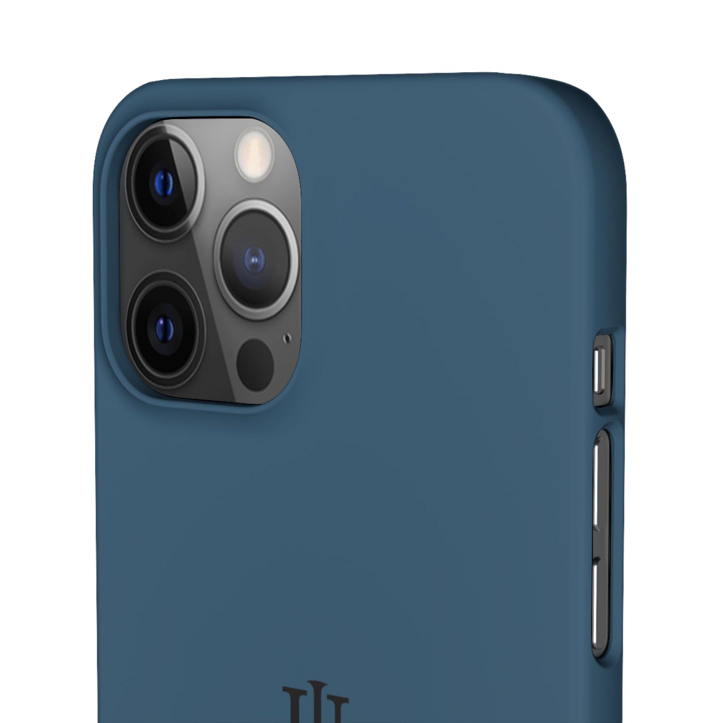 iPhone 12 Deep Blue Snap Cases