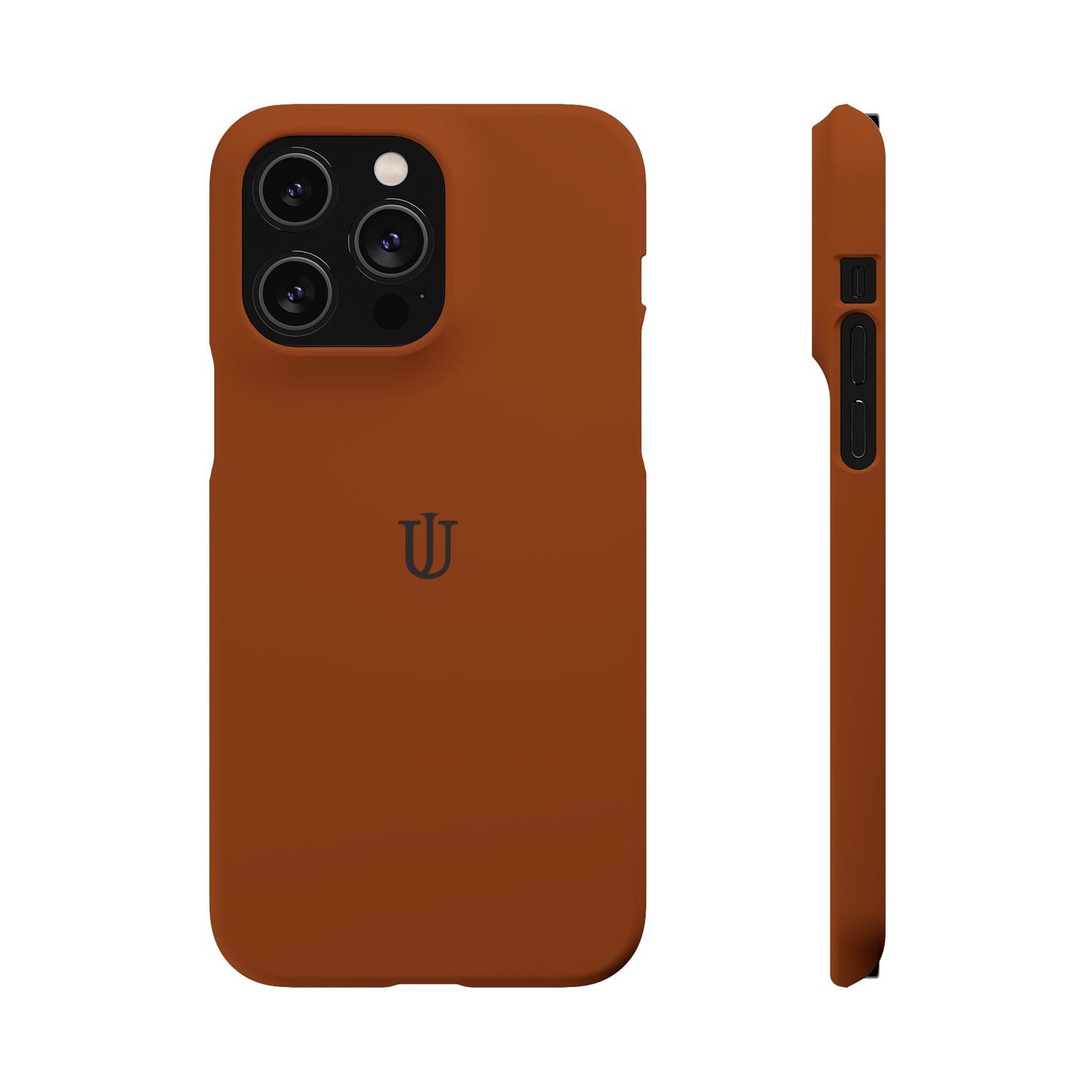 iPhone 14 Coffee Brown Snap Cases
