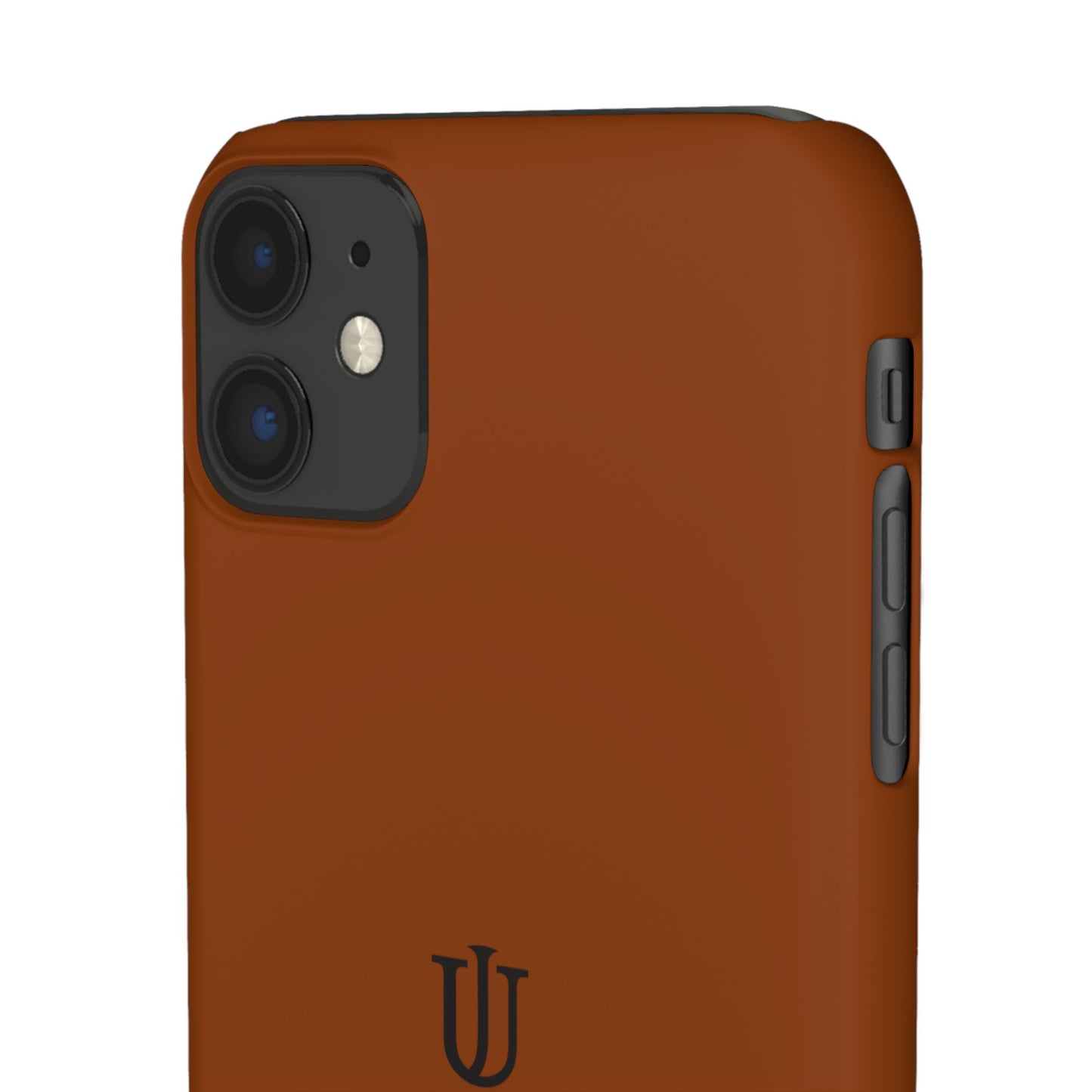 iPhone 11 Coffee Brown Snap Cases