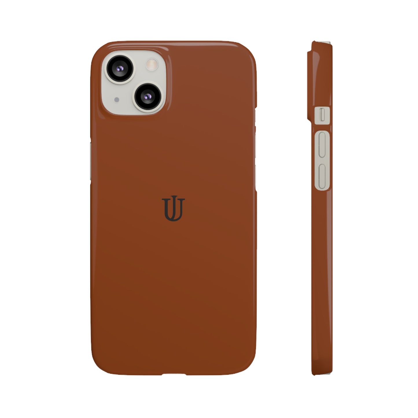 iPhone 13 Coffee Brown Snap Cases