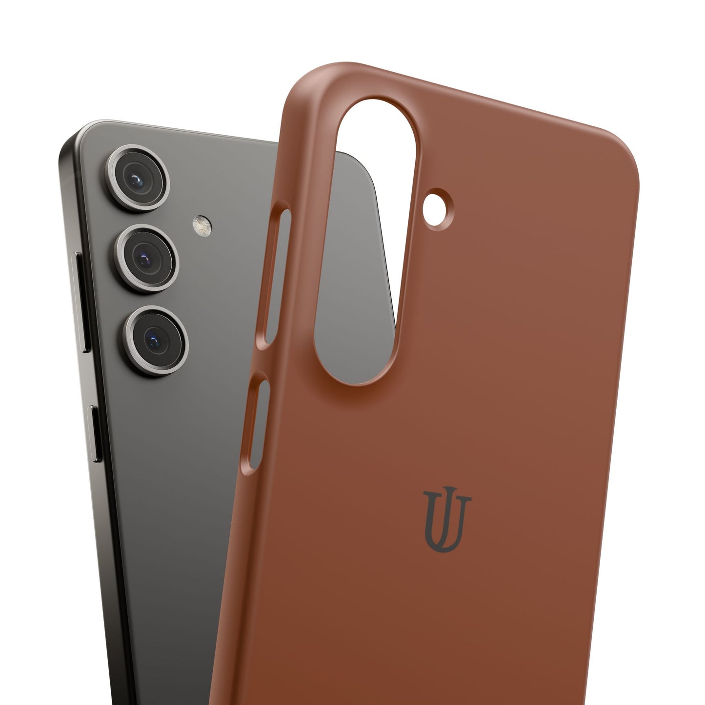 Galaxy S24 Coffee Brown Snap Cases