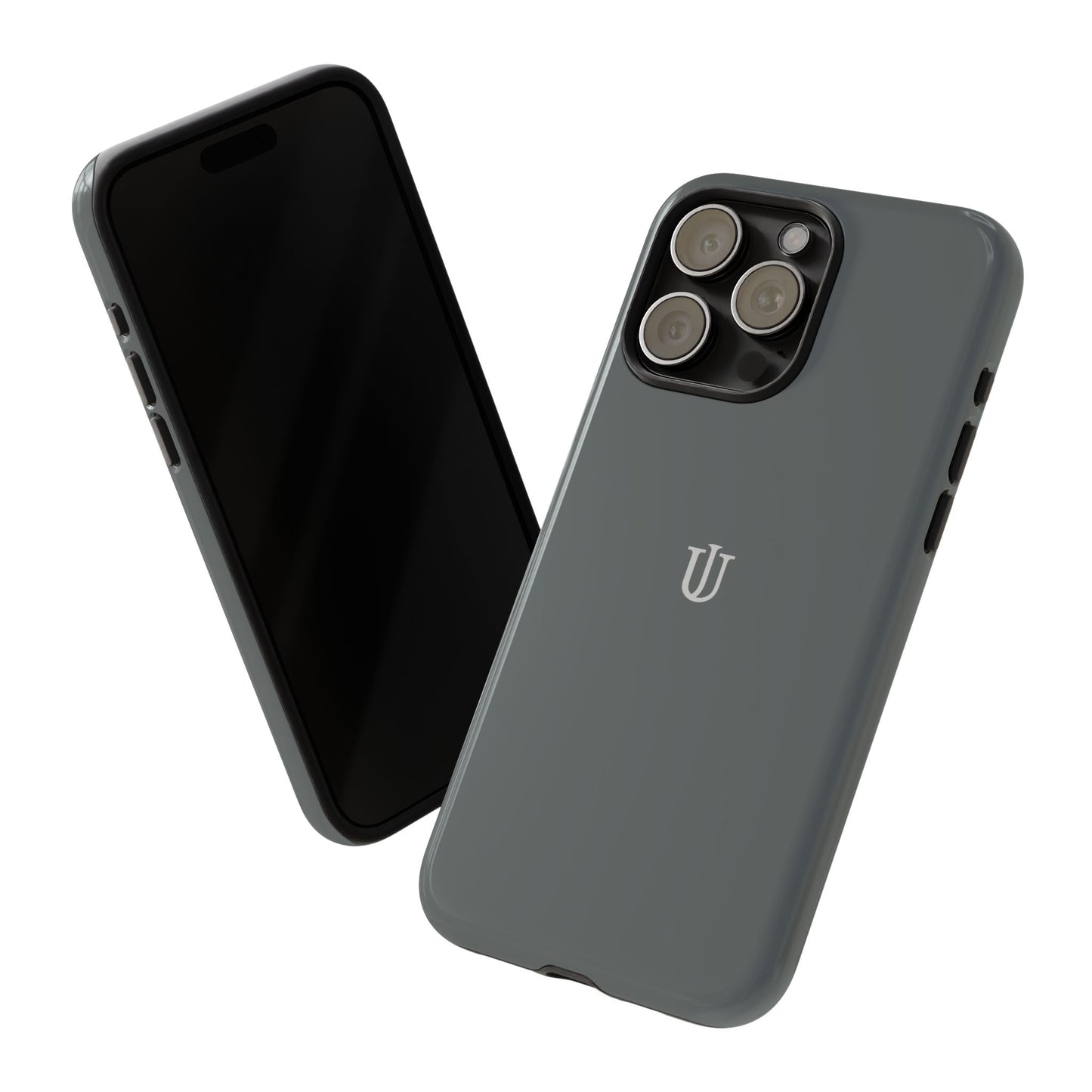iPhone 15 Grey Tough Cases