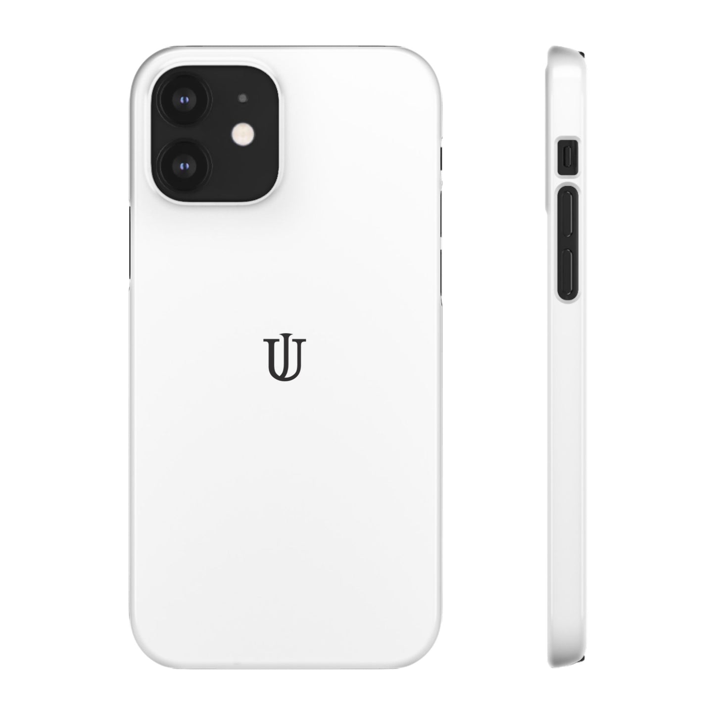 iPhone 12 White Snap Cases