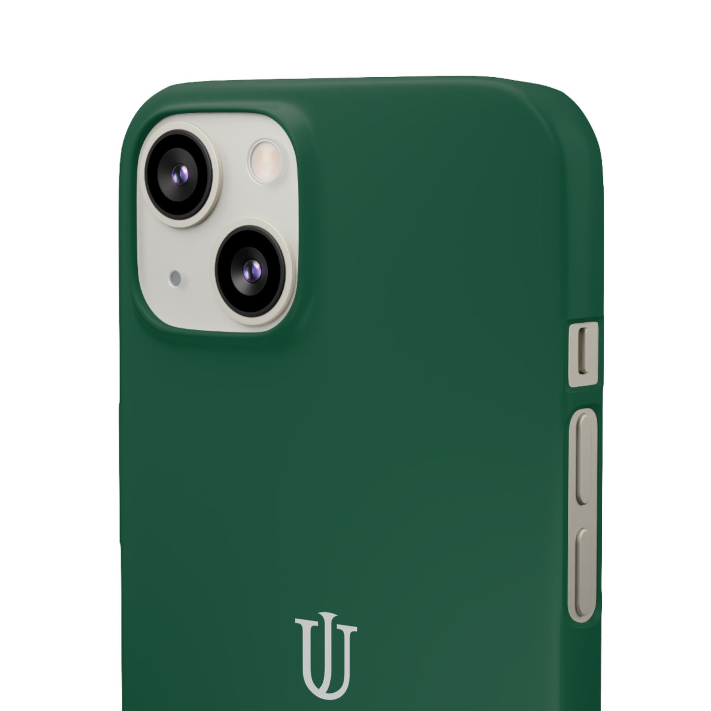 iPhone 13 Dark Green Snap Cases