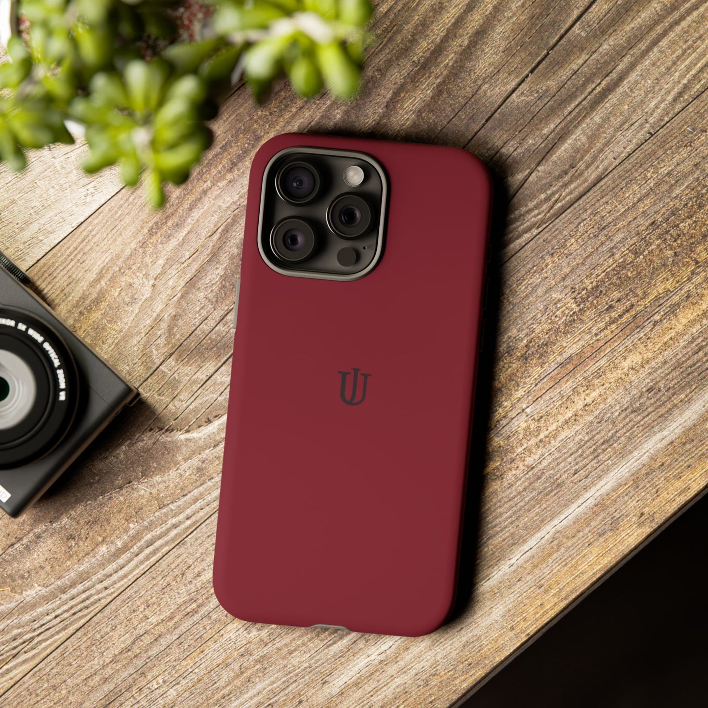 iPhone 15 Red Wine Tough Cases