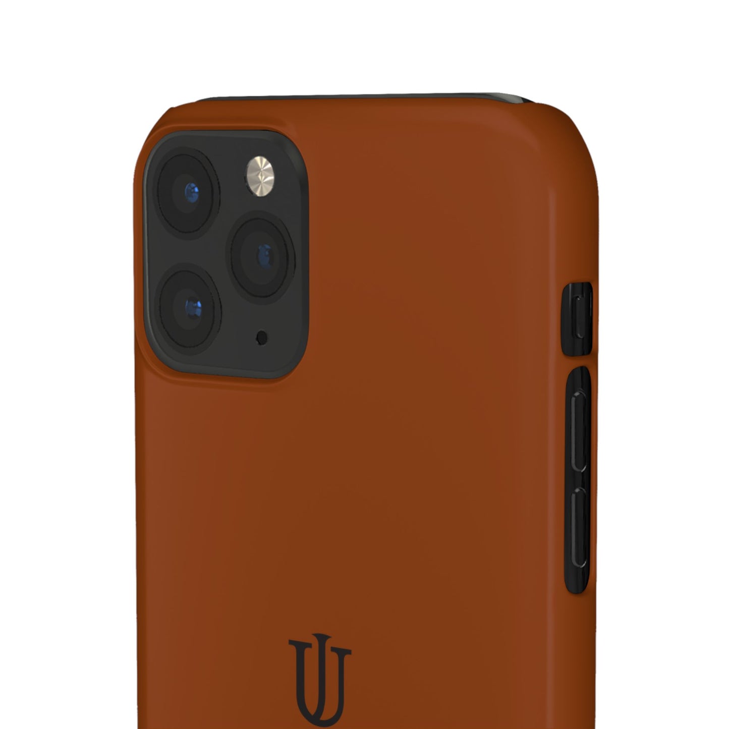 iPhone 11 Coffee Brown Snap Cases