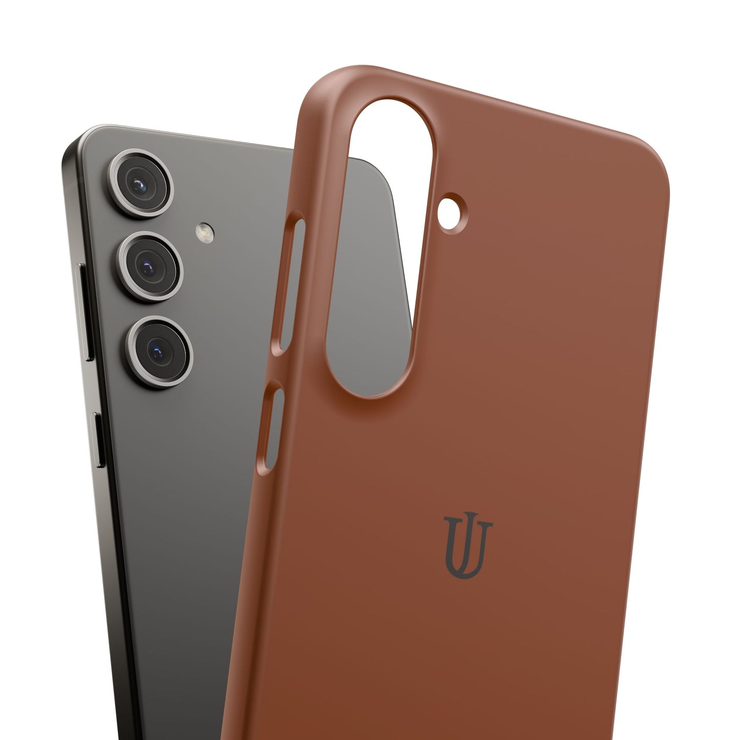Galaxy S24 Coffee Brown Snap Cases