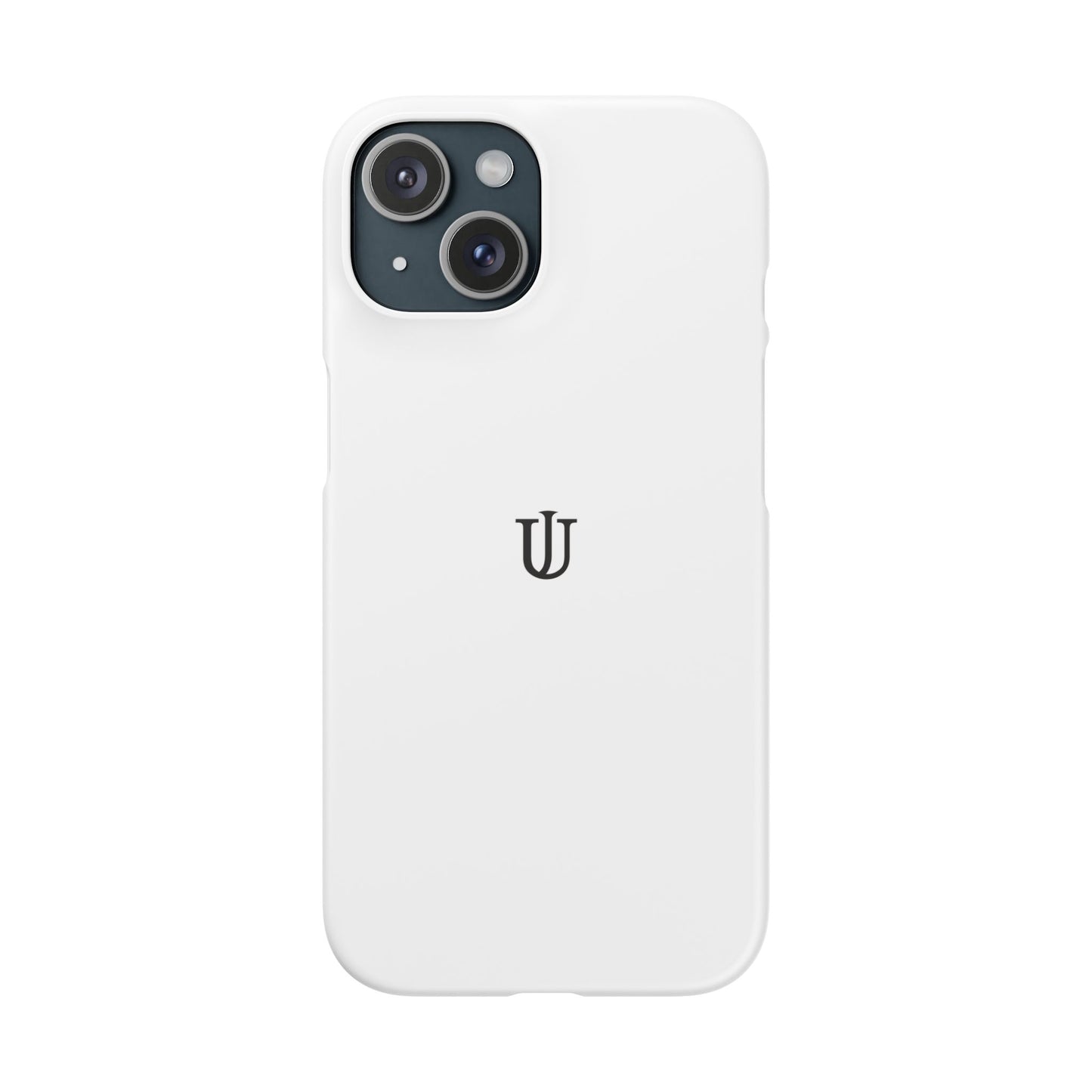 iPhone 15 White Snap Cases