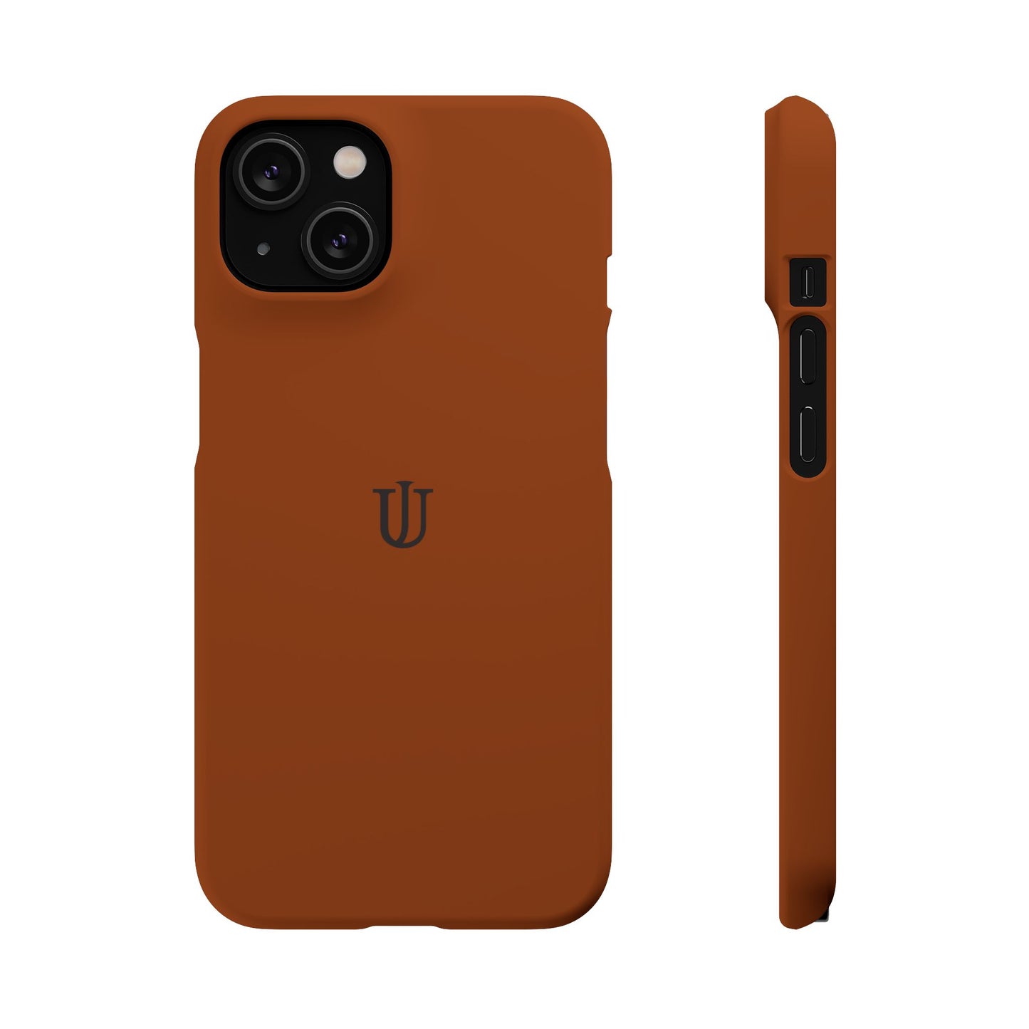 iPhone 14 Coffee Brown Snap Cases