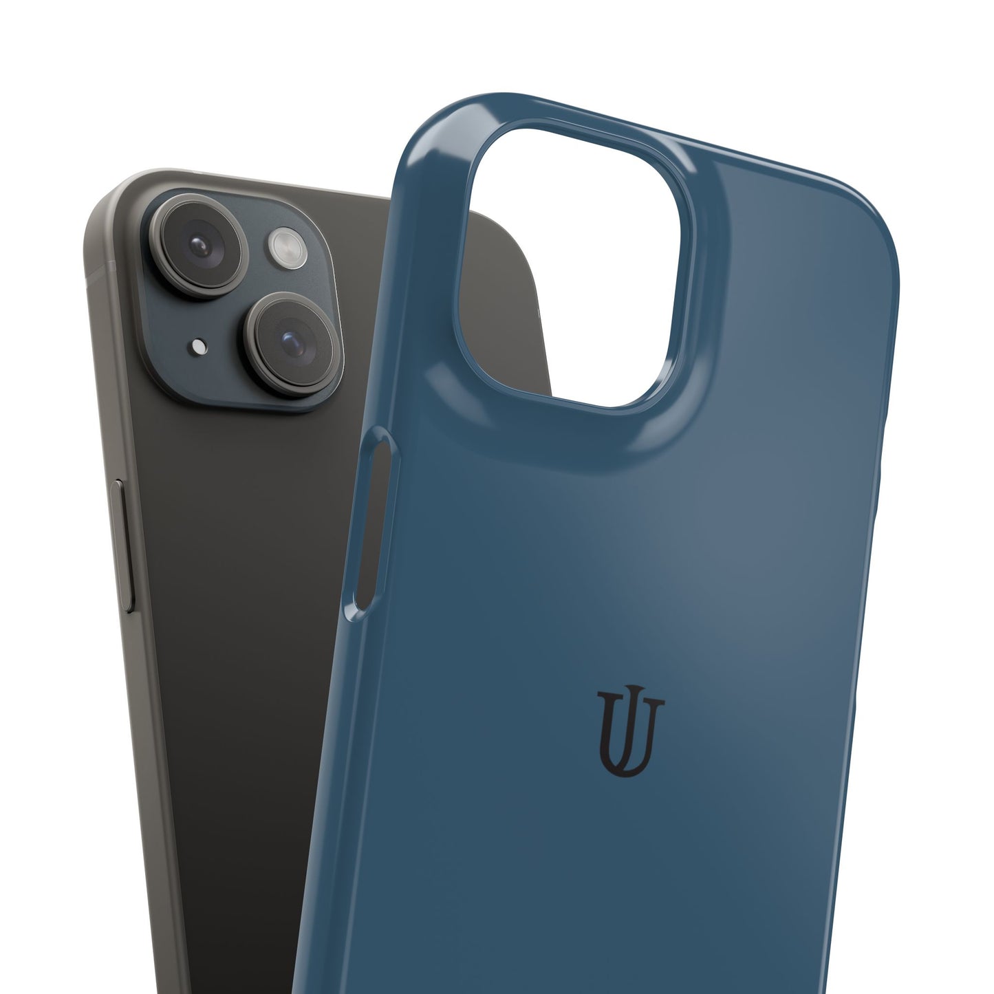 iPhone 15 Deep Blue Snap Cases