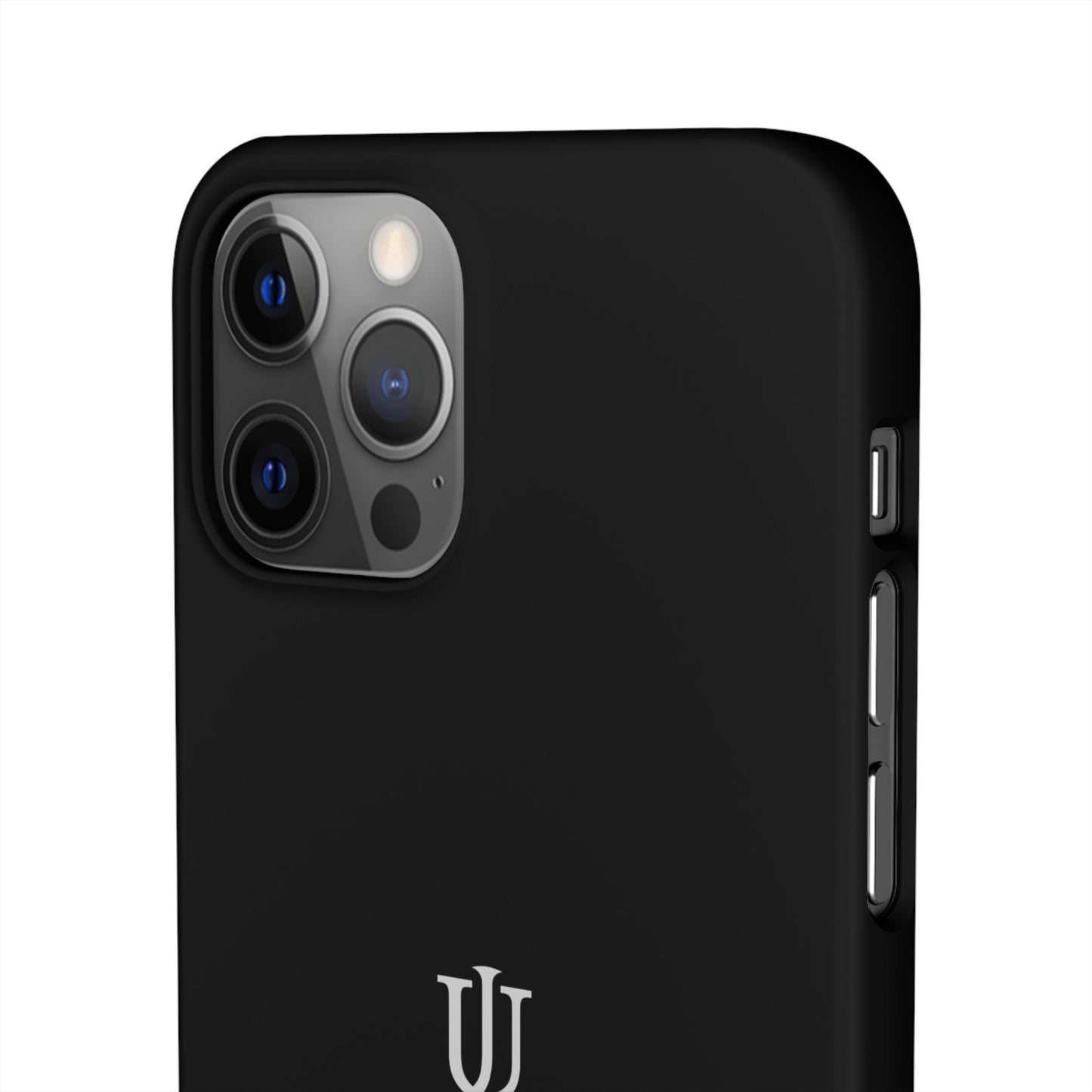 iPhone 12 Black Snap Cases