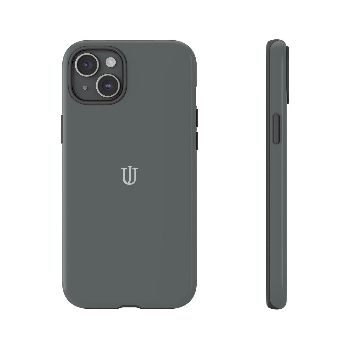 iPhone 15 Grey Tough Cases
