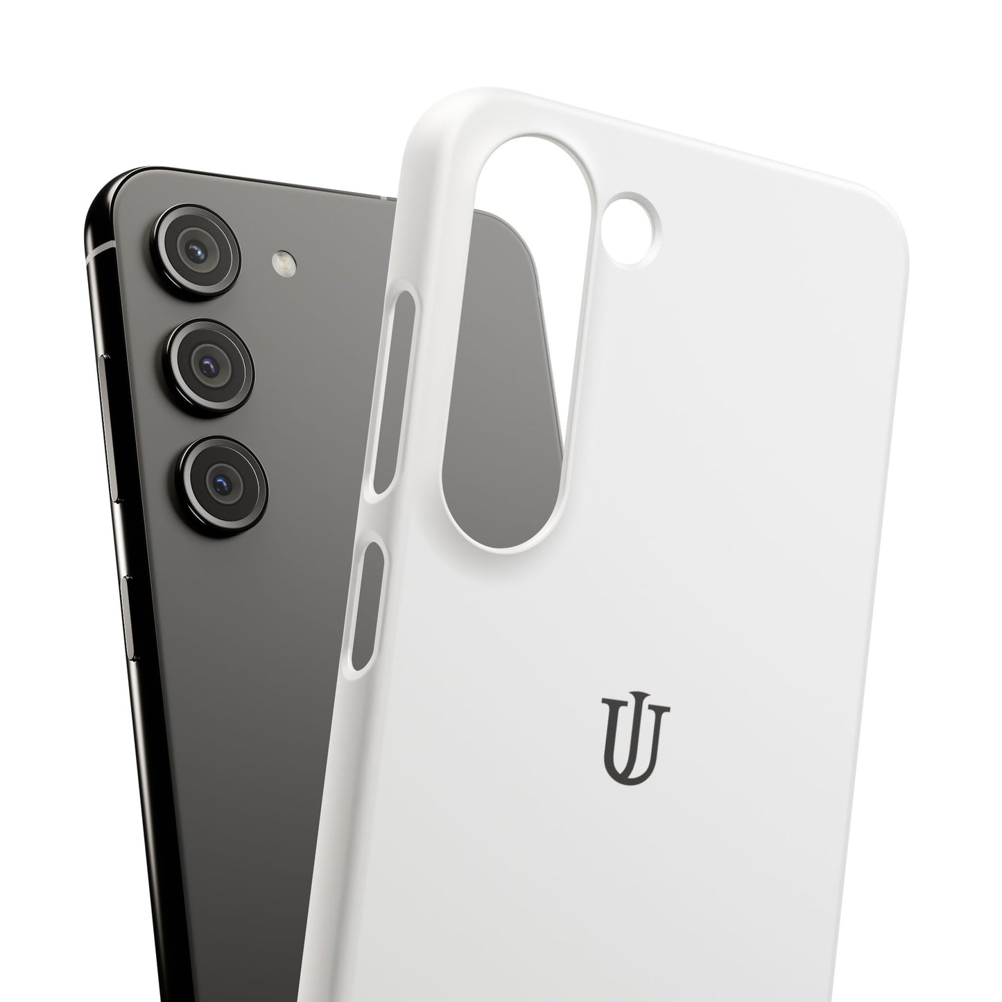Galaxy S23 White Snap Cases