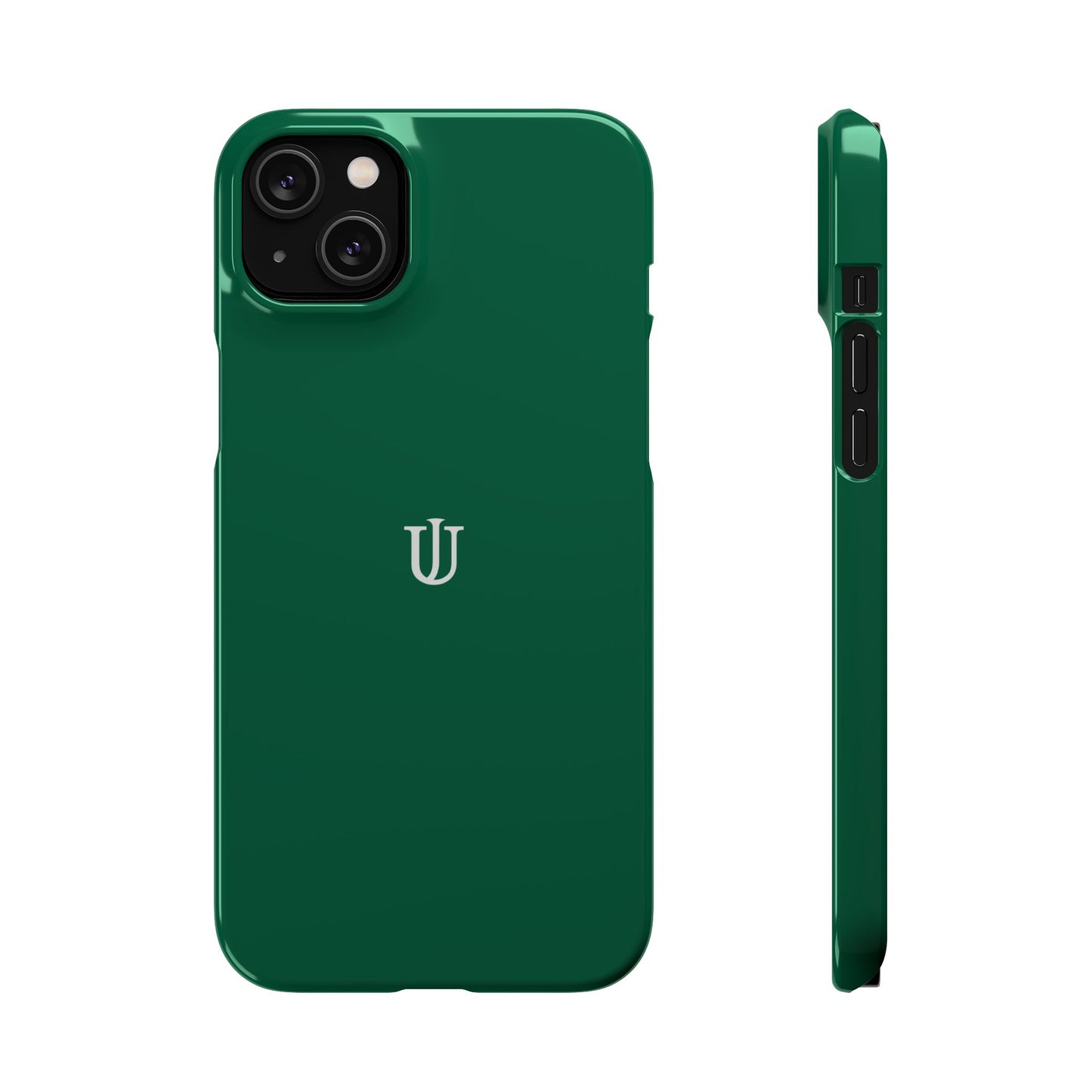 iPhone 14 Dark Green Snap Cases