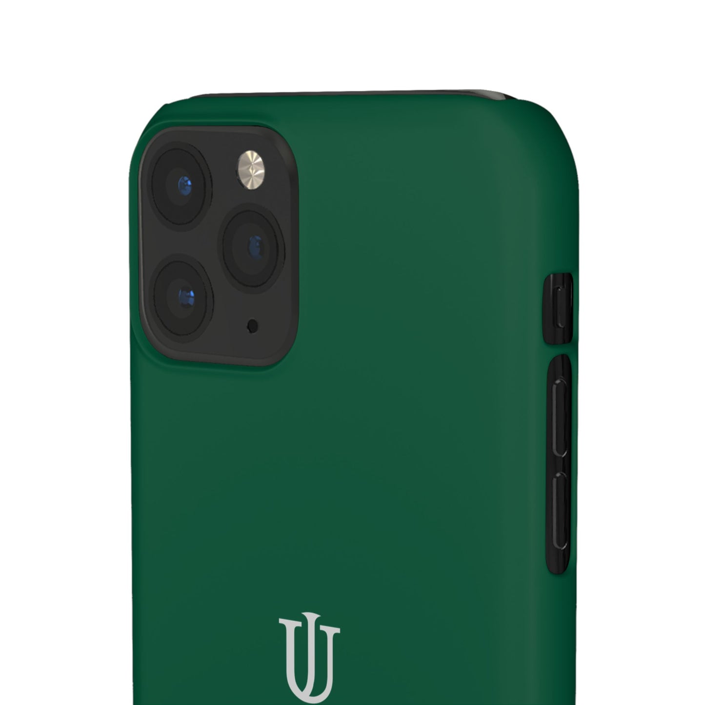 iPhone 11 Dark Green Snap Cases