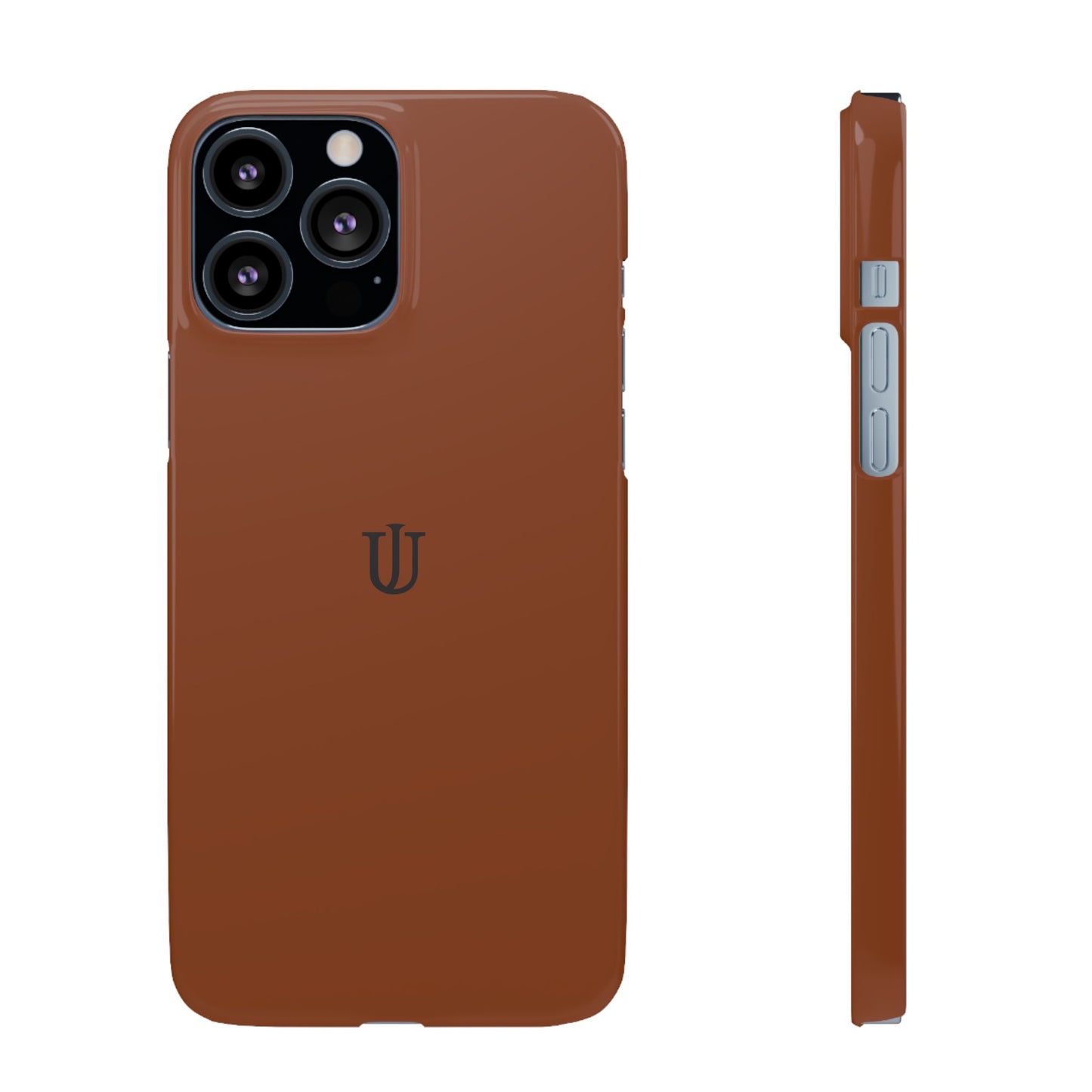 iPhone 13 Coffee Brown Snap Cases