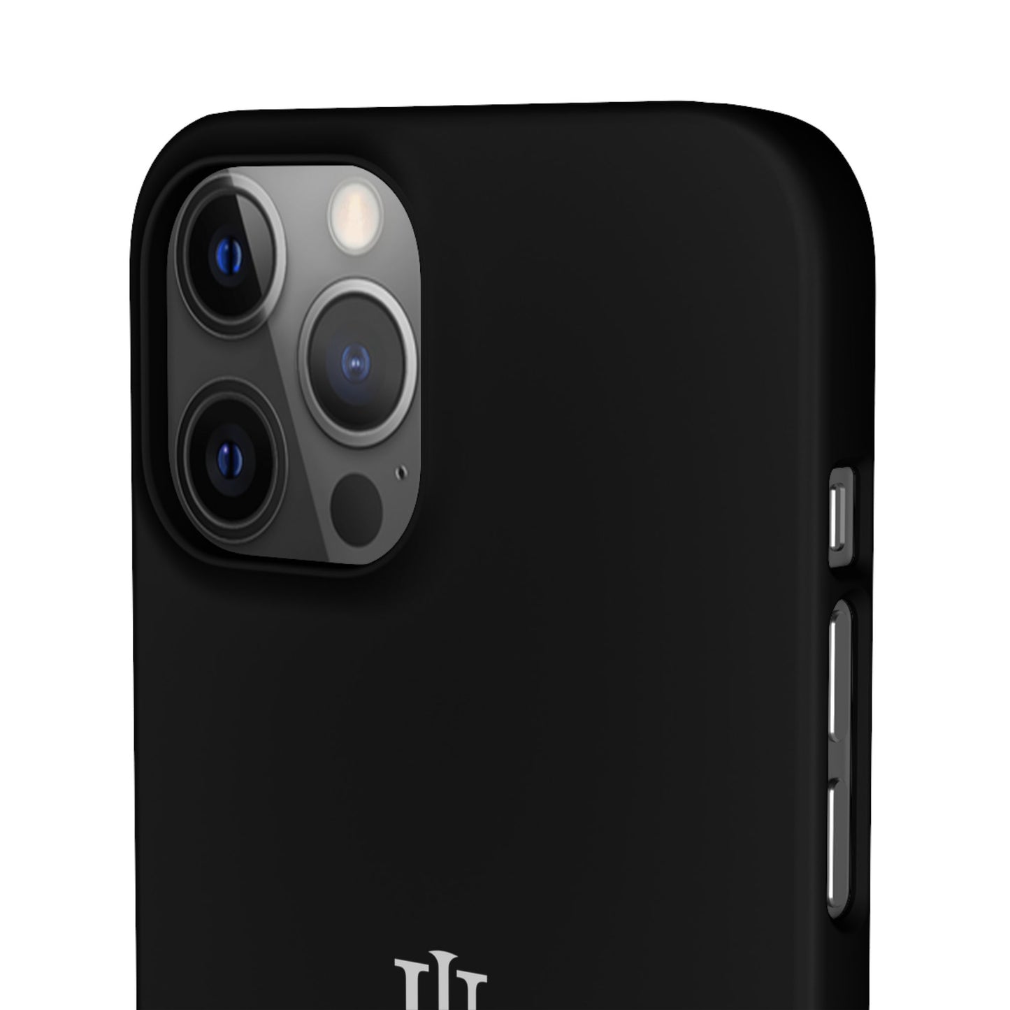 iPhone 12 Black Snap Cases